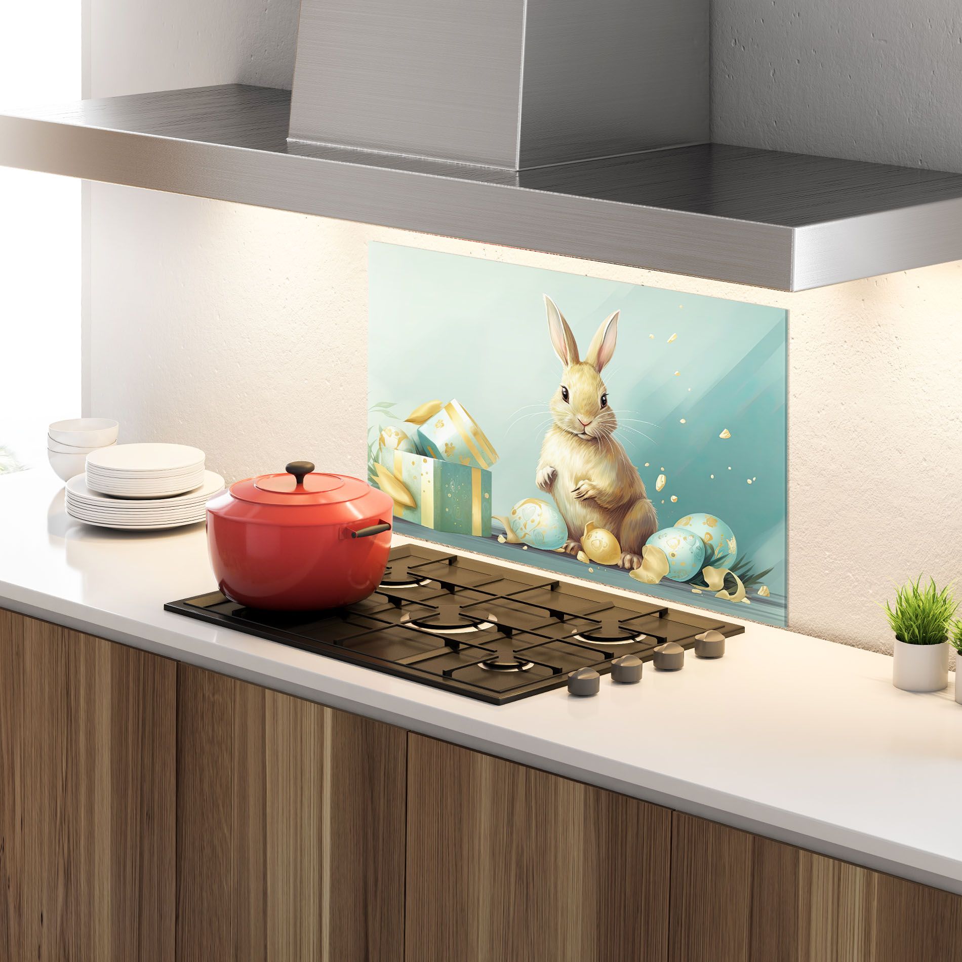 Pretty Cute Easter Bunny mockup 4