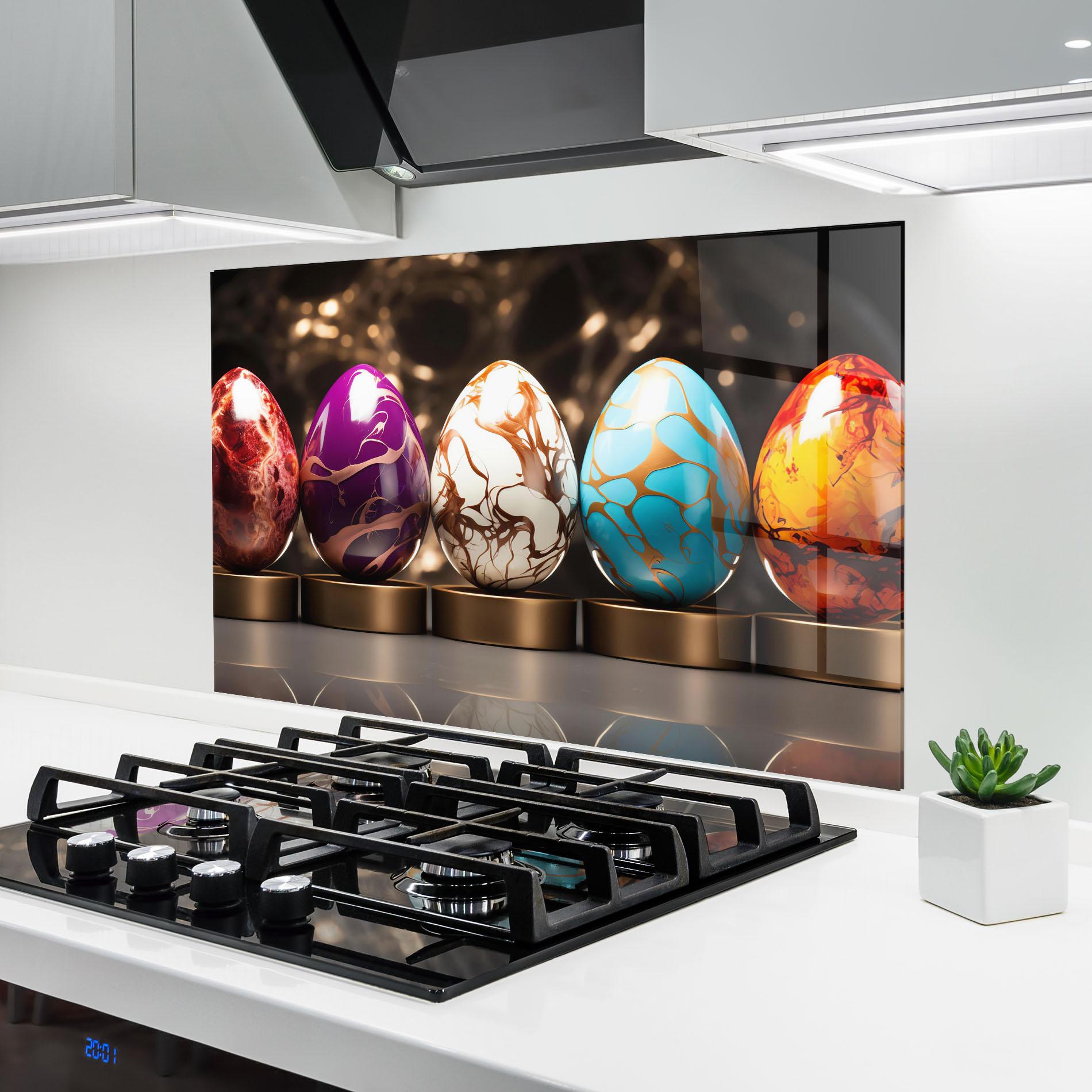 Konyhai üveg hátfal Eggs Group mockup 6