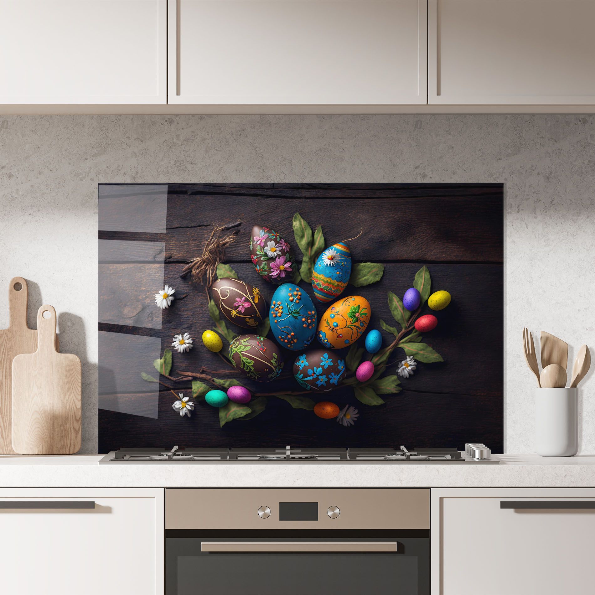 Colorful Easter Decarations mockup 7