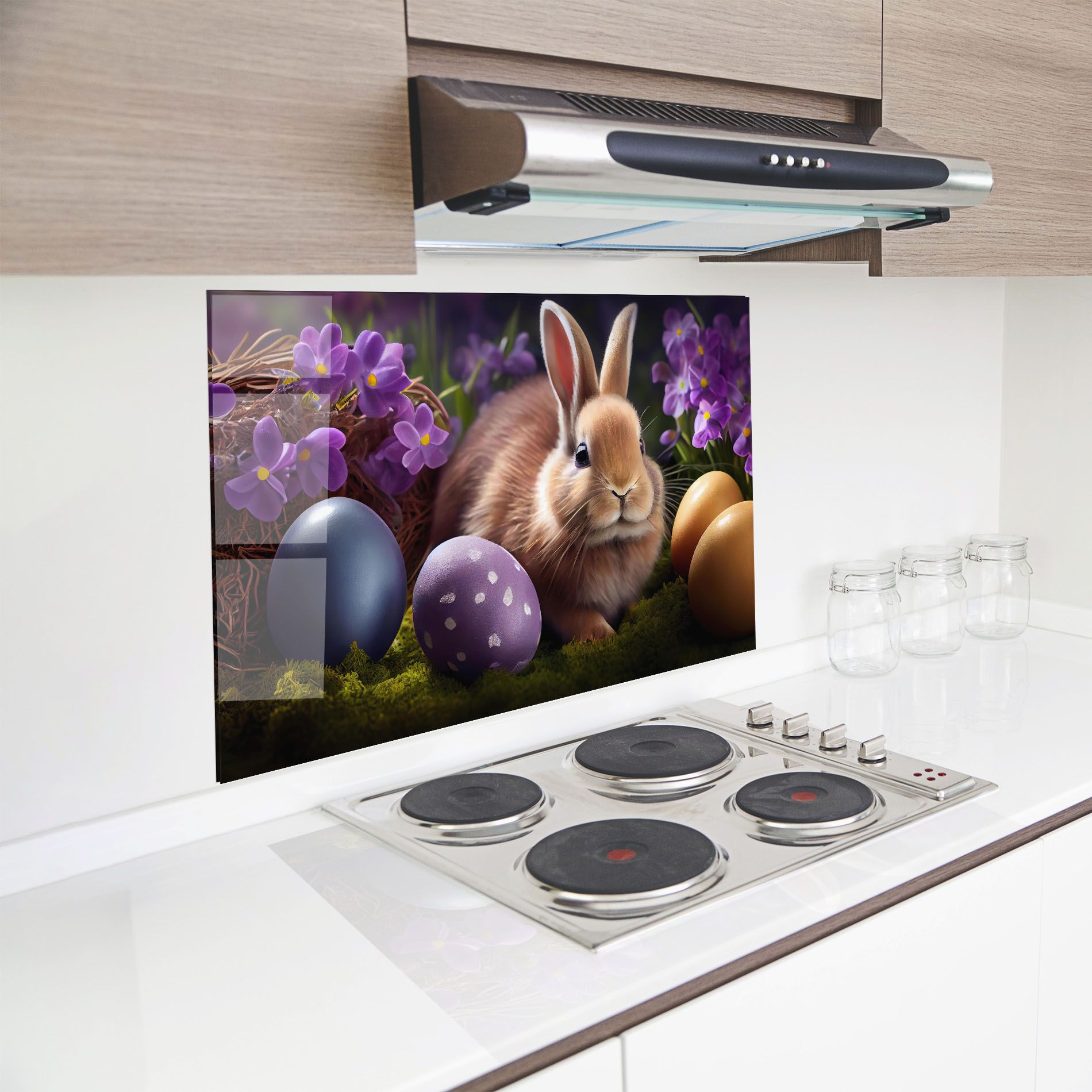 Cute Easter Rabbit mockup 8