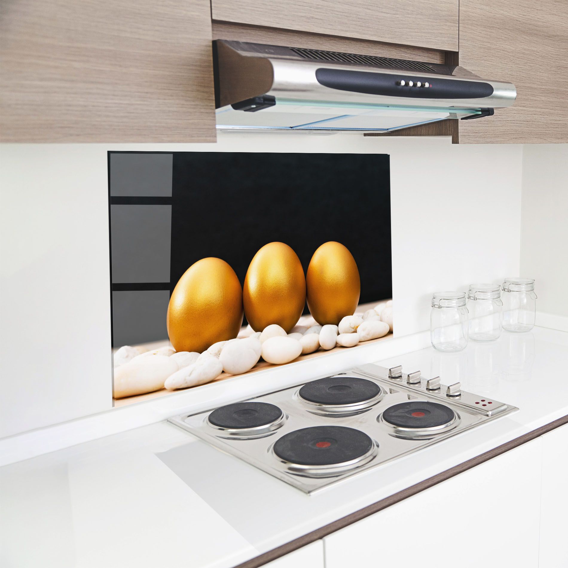 Golden Easter Egg mockup 8