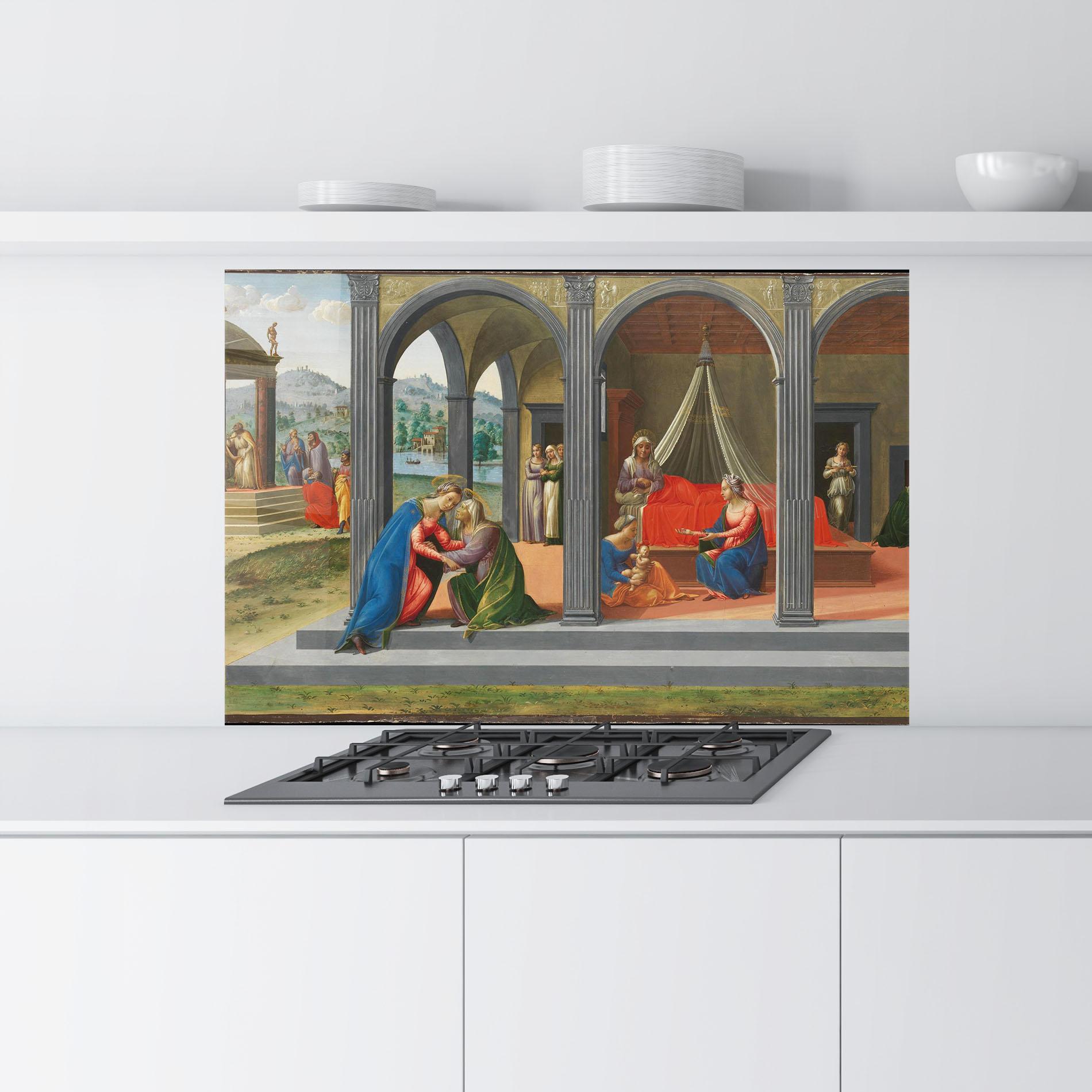 Konyhai üveg hátfal Divine Building mockup 9