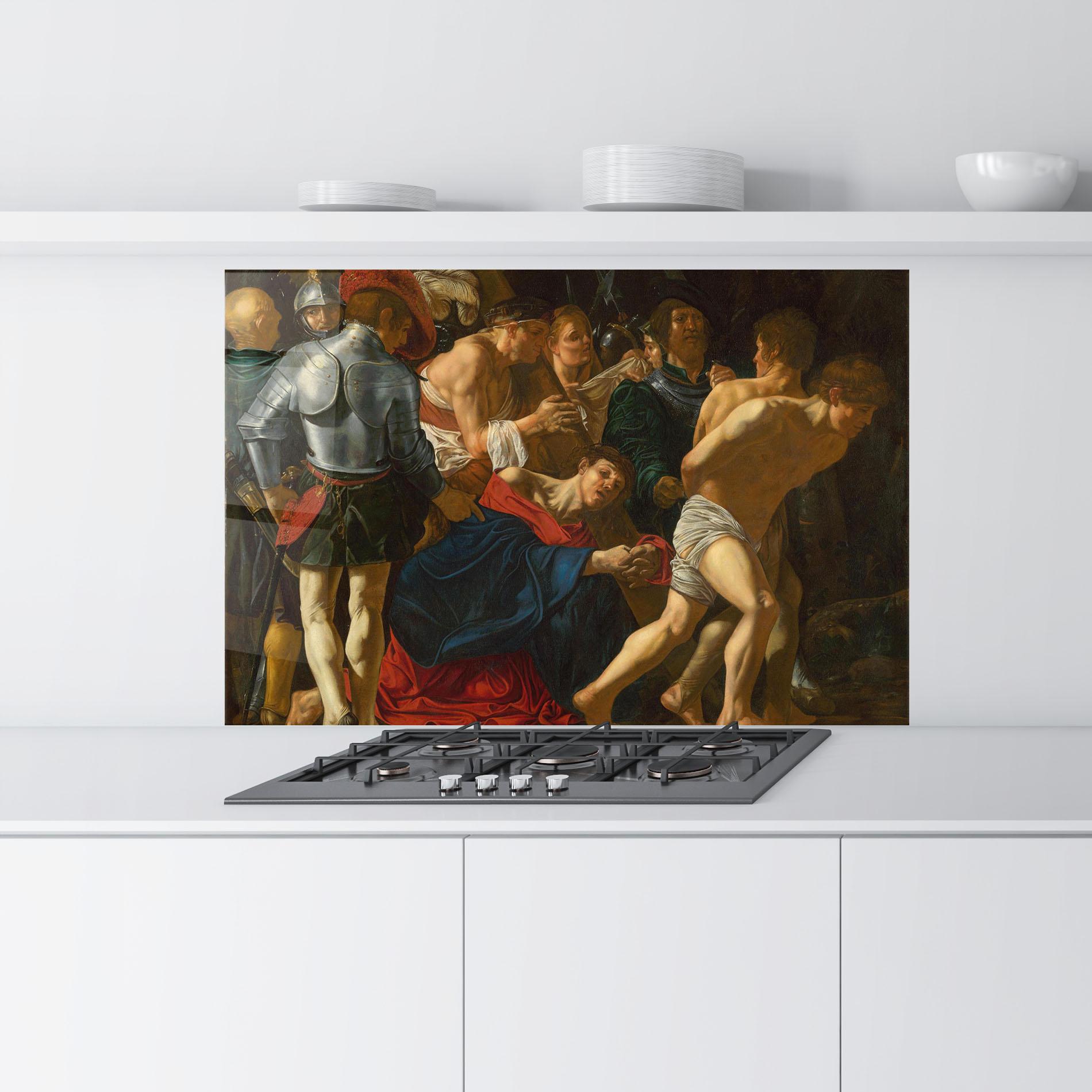 Konyhai üveg hátfal Old Running mockup 9