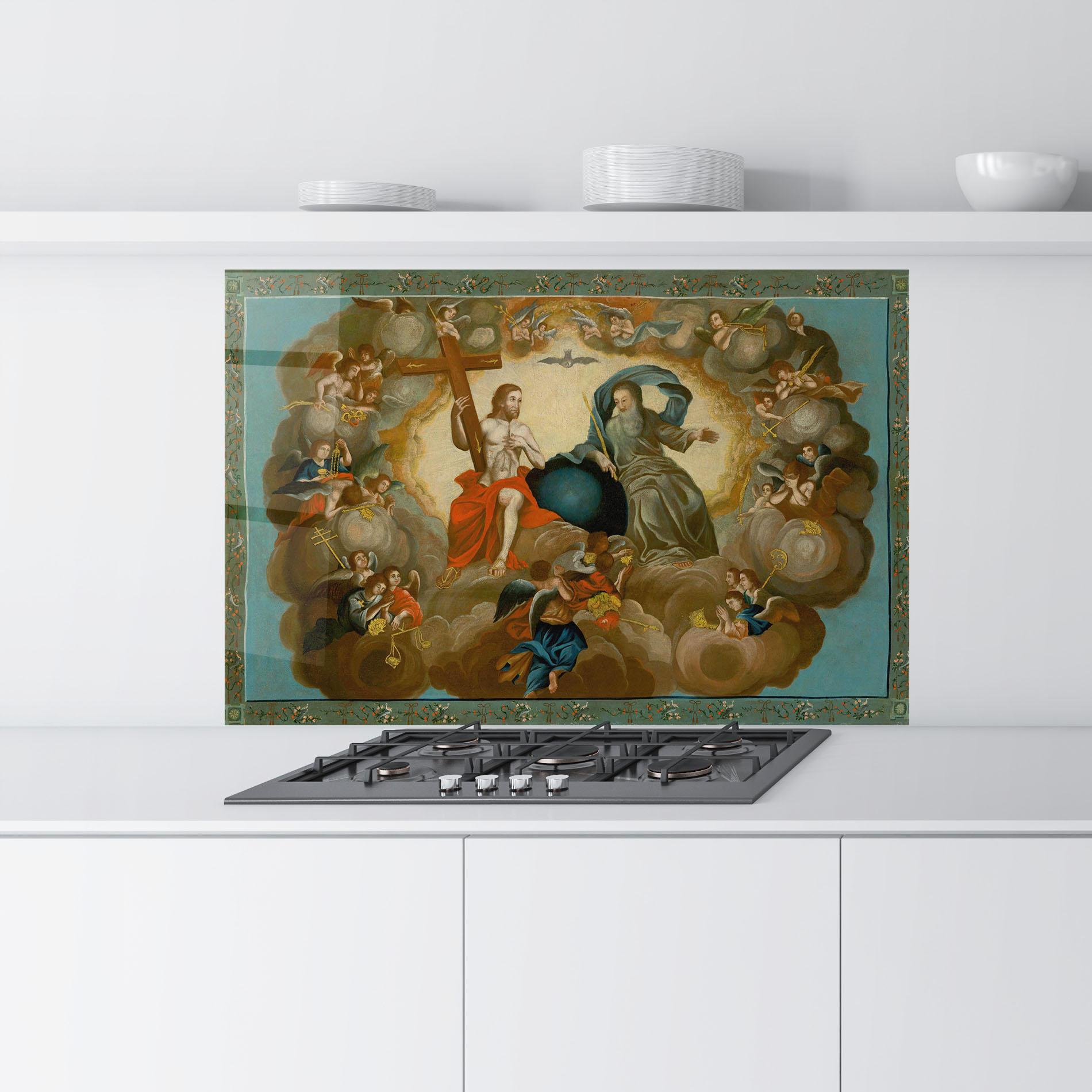 Konyhai üveg hátfal Right Hand Cross mockup 9