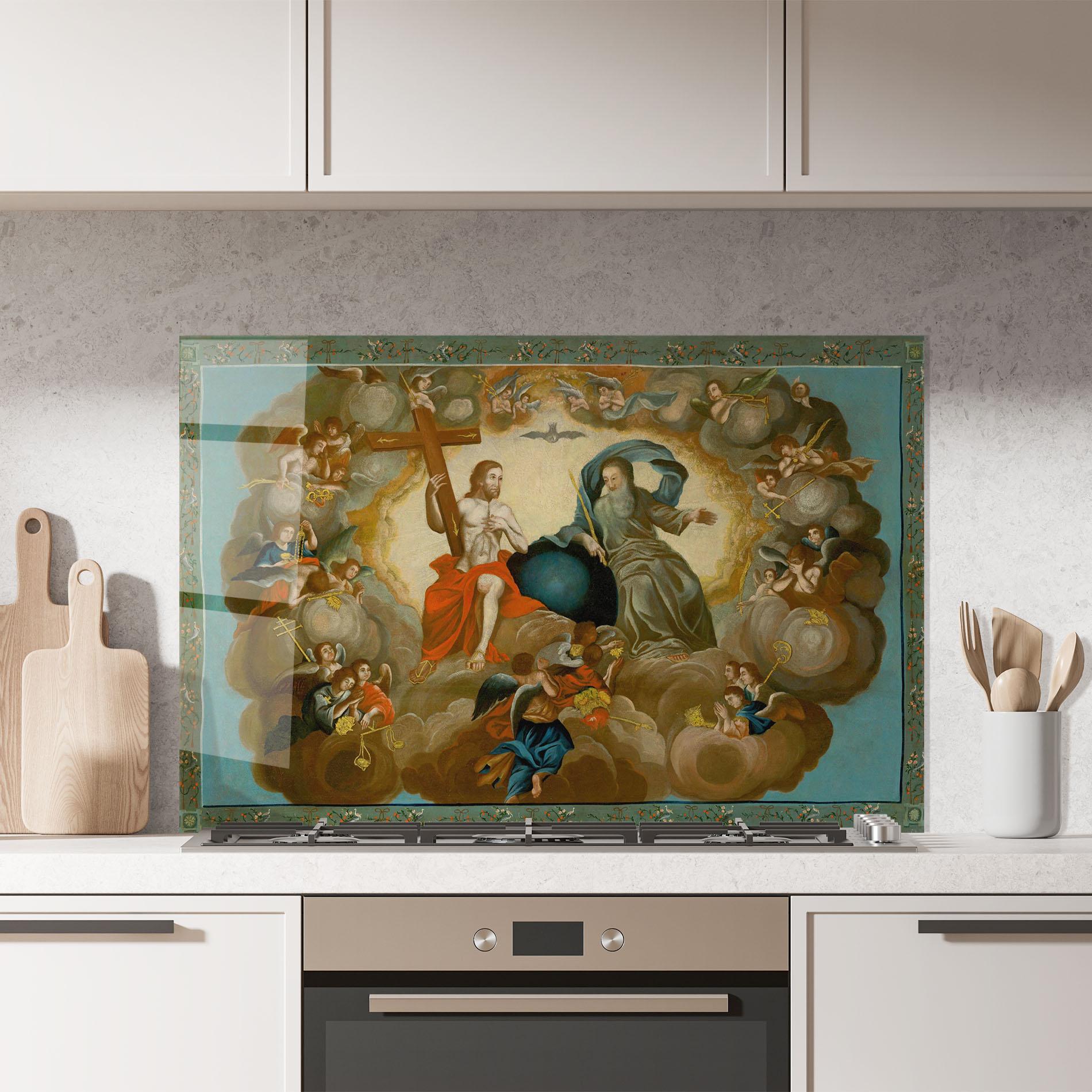 Konyhai üveg hátfal Right Hand Cross mockup 7