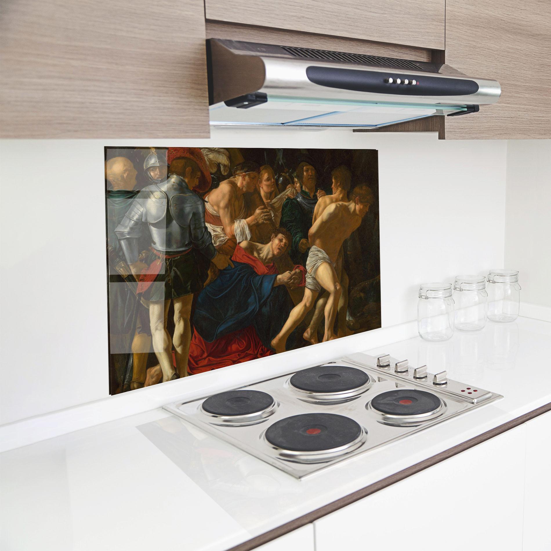 Konyhai üveg hátfal Old Running mockup 8