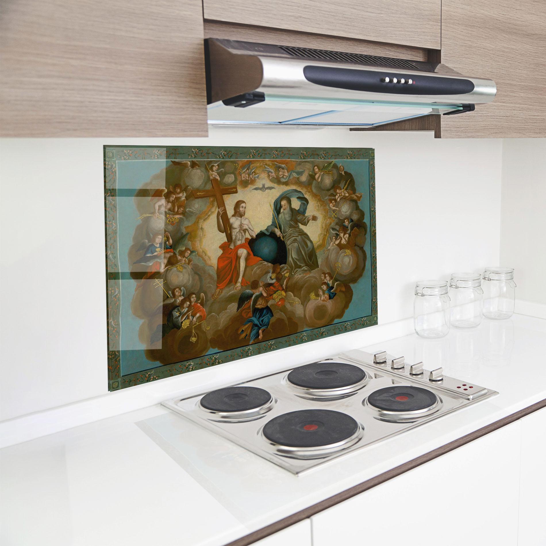 Konyhai üveg hátfal Right Hand Cross mockup 8