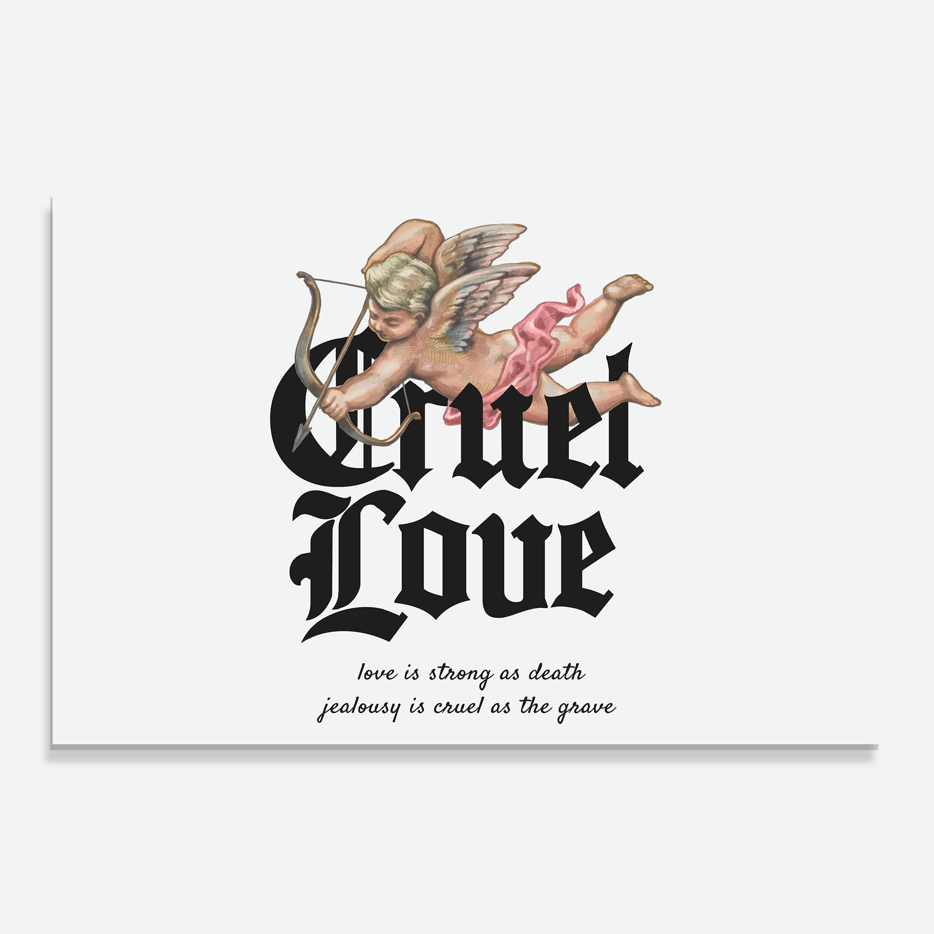 Konyhai üveg hátfal Cruel Love mockup 0