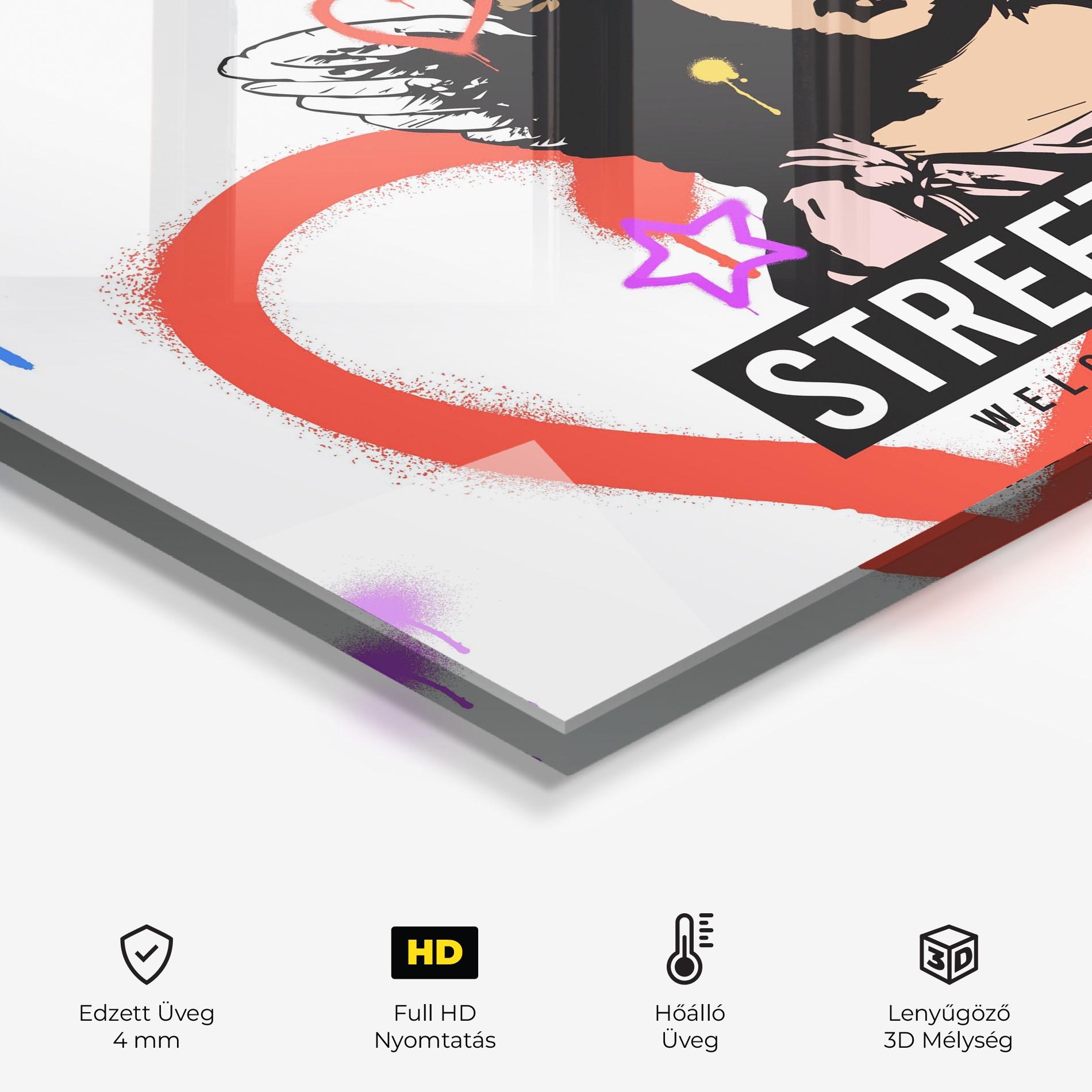 Konyhai üveg hátfal Hood Angel mockup 2