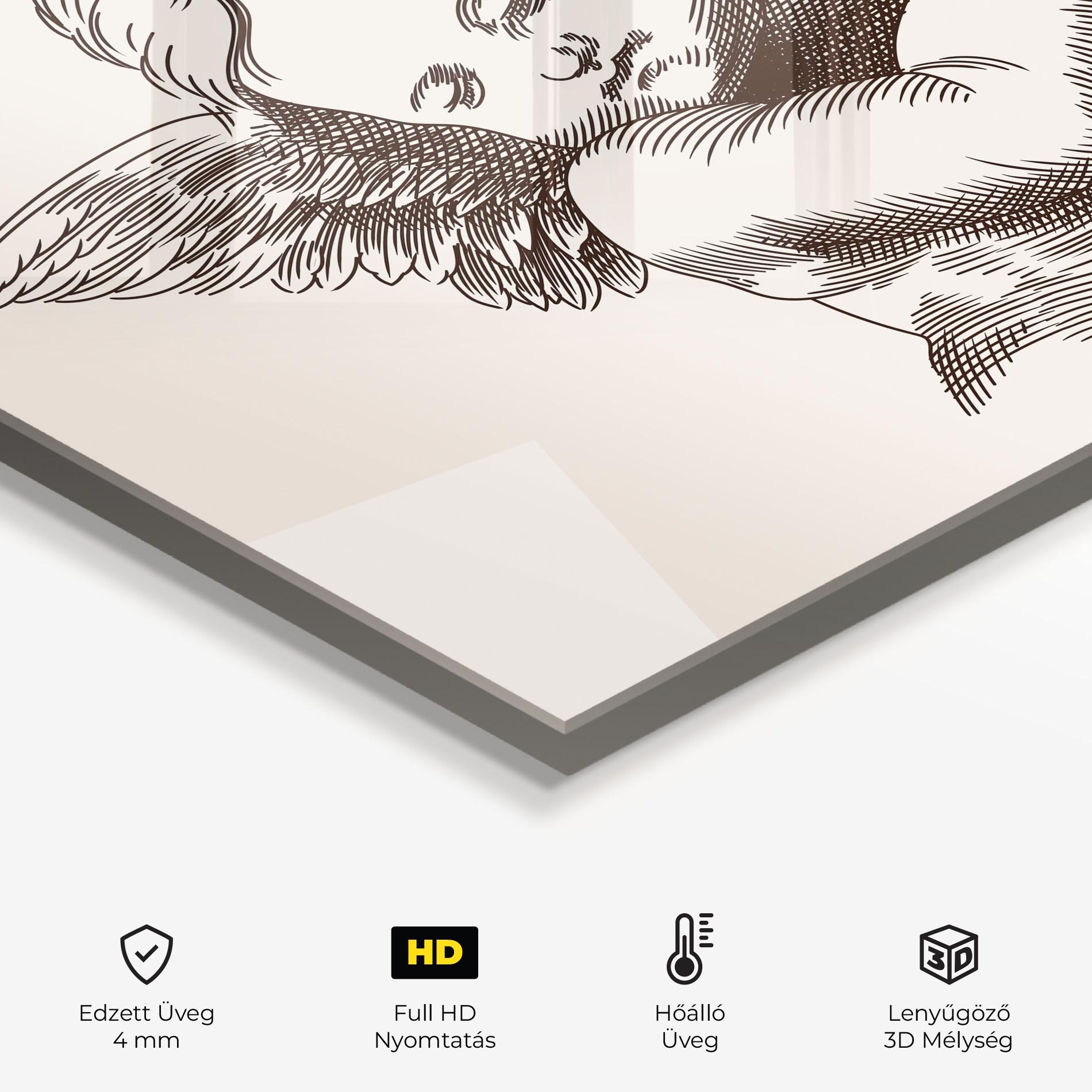 Konyhai üveg hátfal Small Angel mockup 2