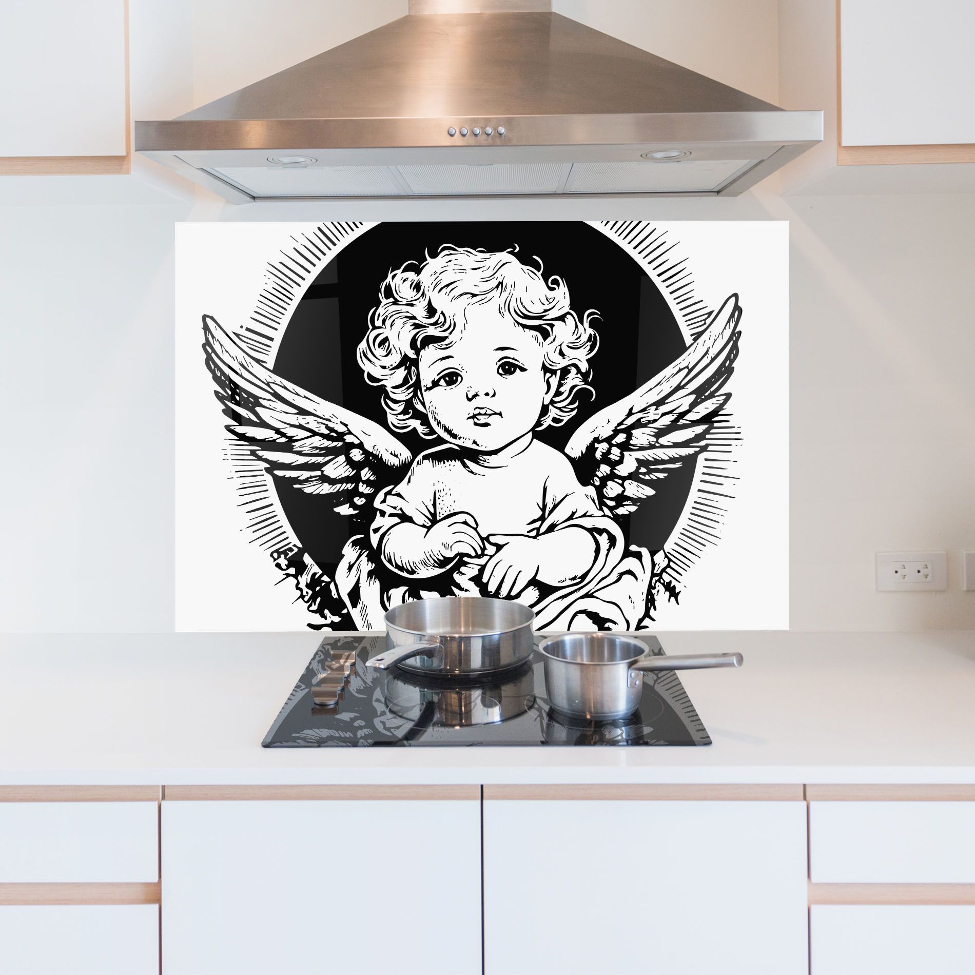 Cute Baby Angel mockup 5