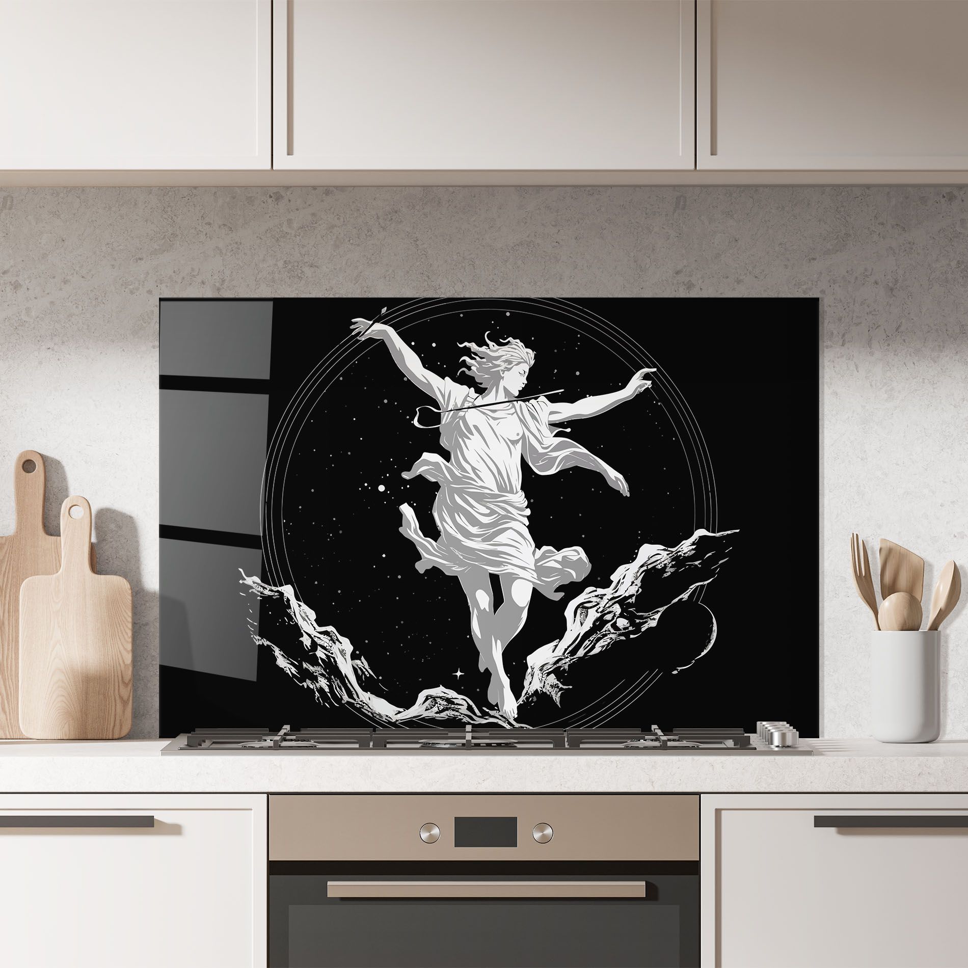 Statue Angel mockup 7