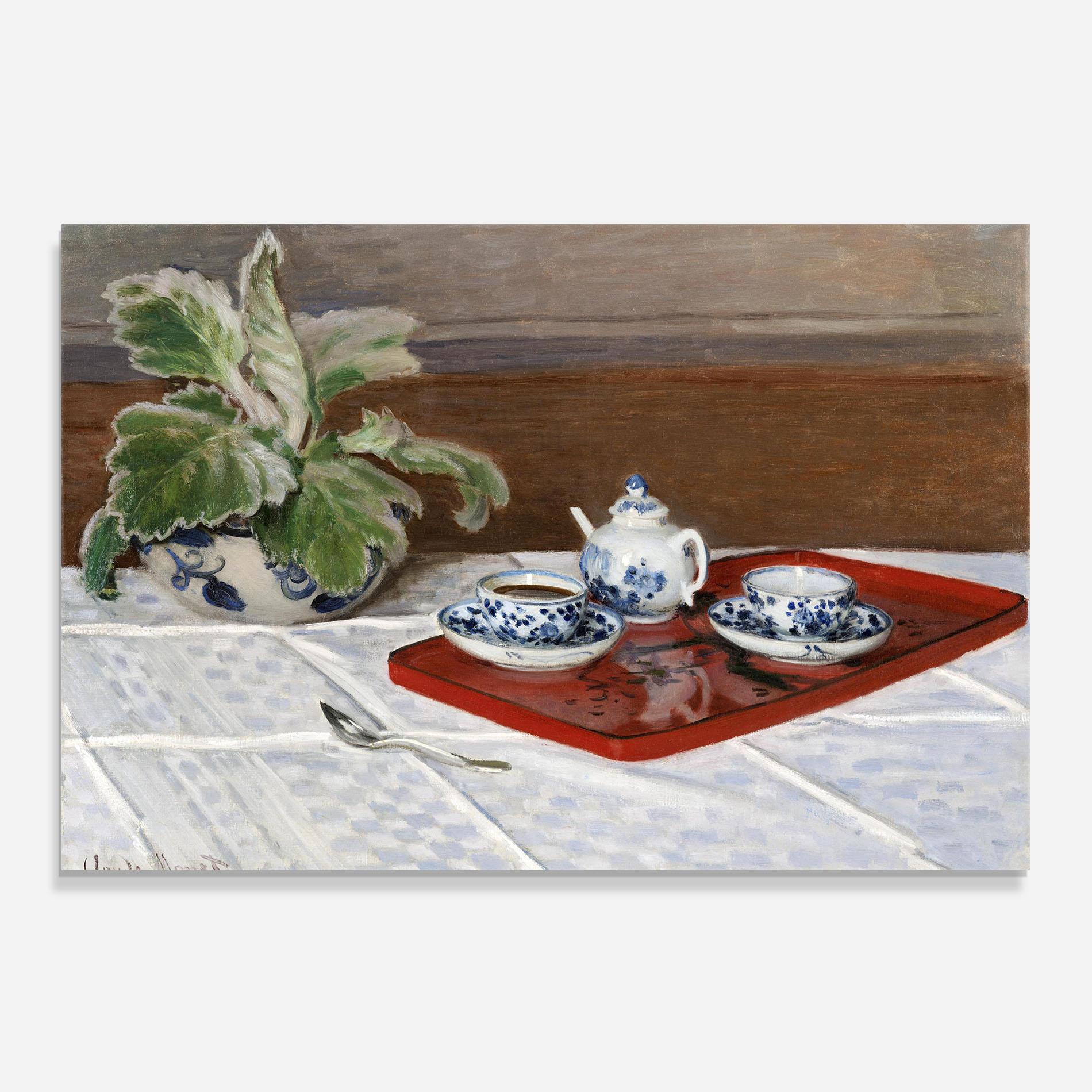 Konyhai üveg hátfal Tea Service mockup 0