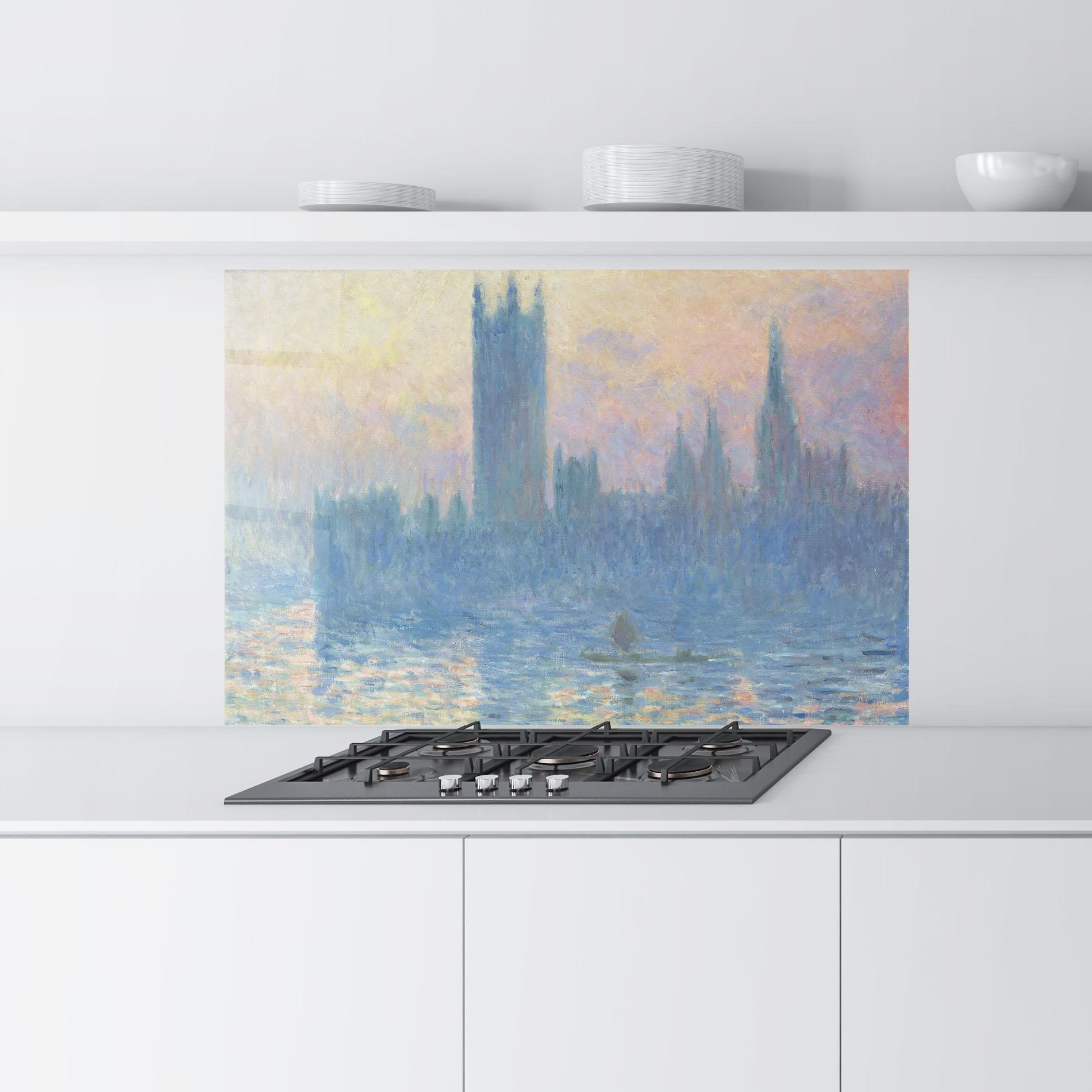 Konyhai üveg hátfal Houses Of Parliament mockup 9