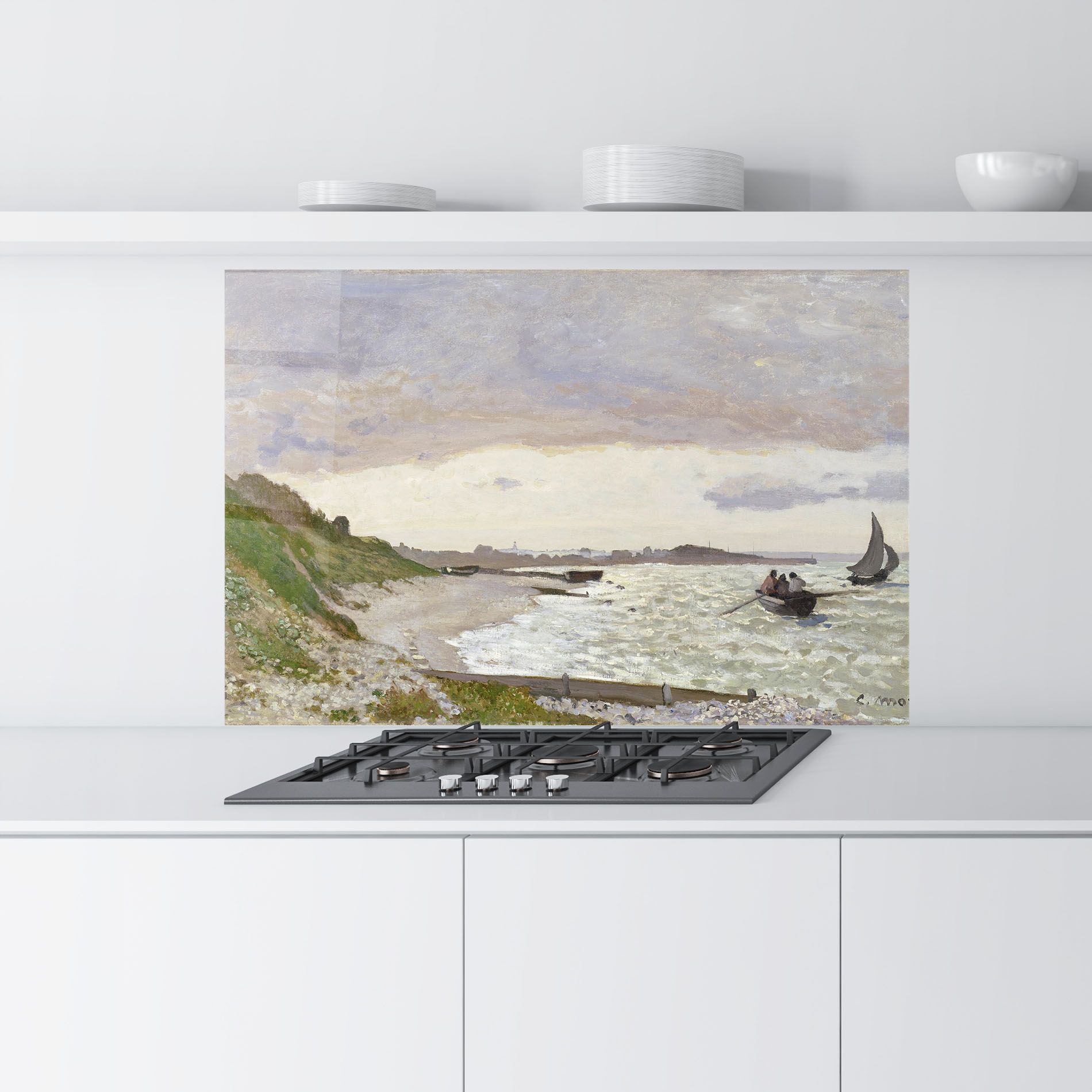 Seashore At Sainte Adresse mockup 9