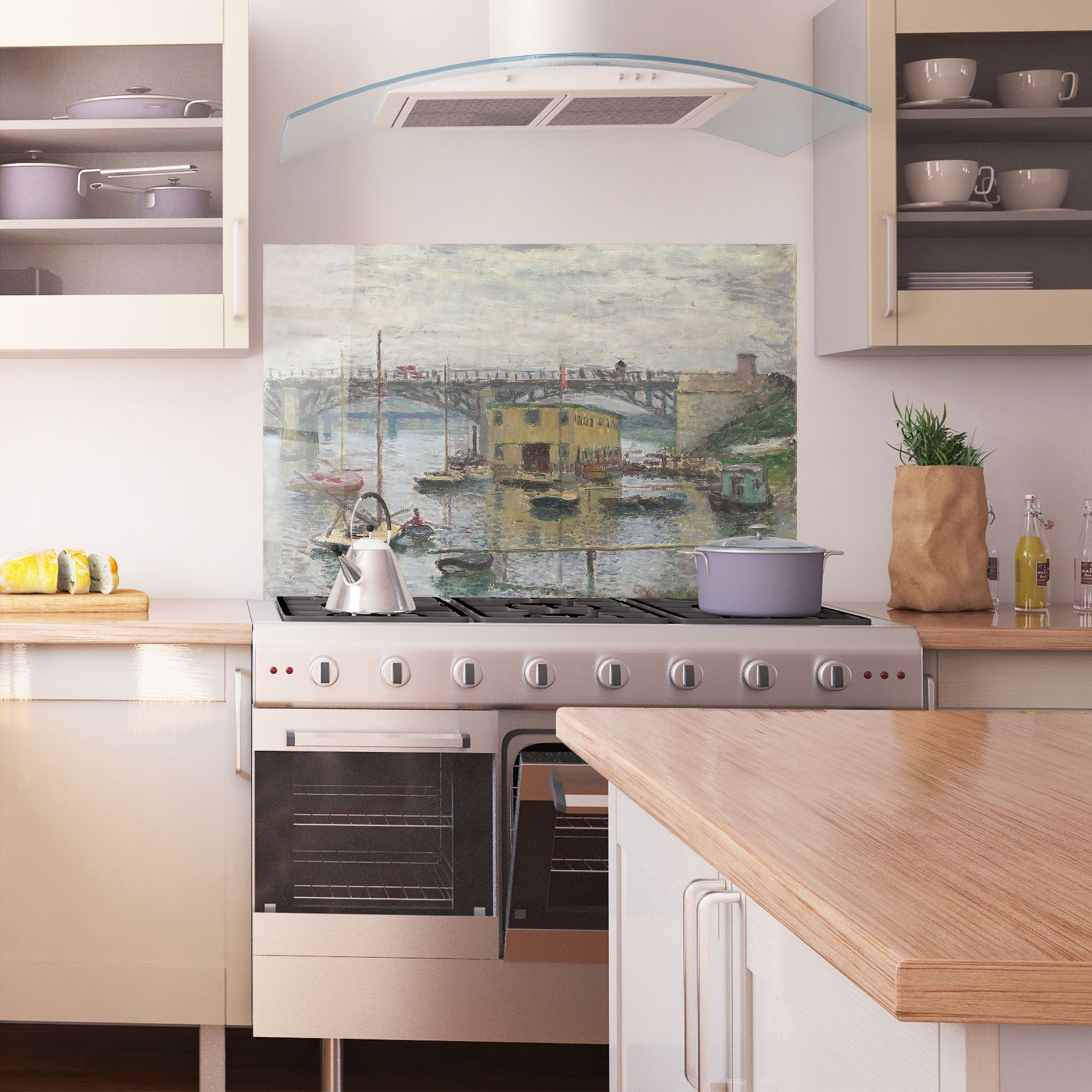 Bridge At Argenteuil Monet mockup 1