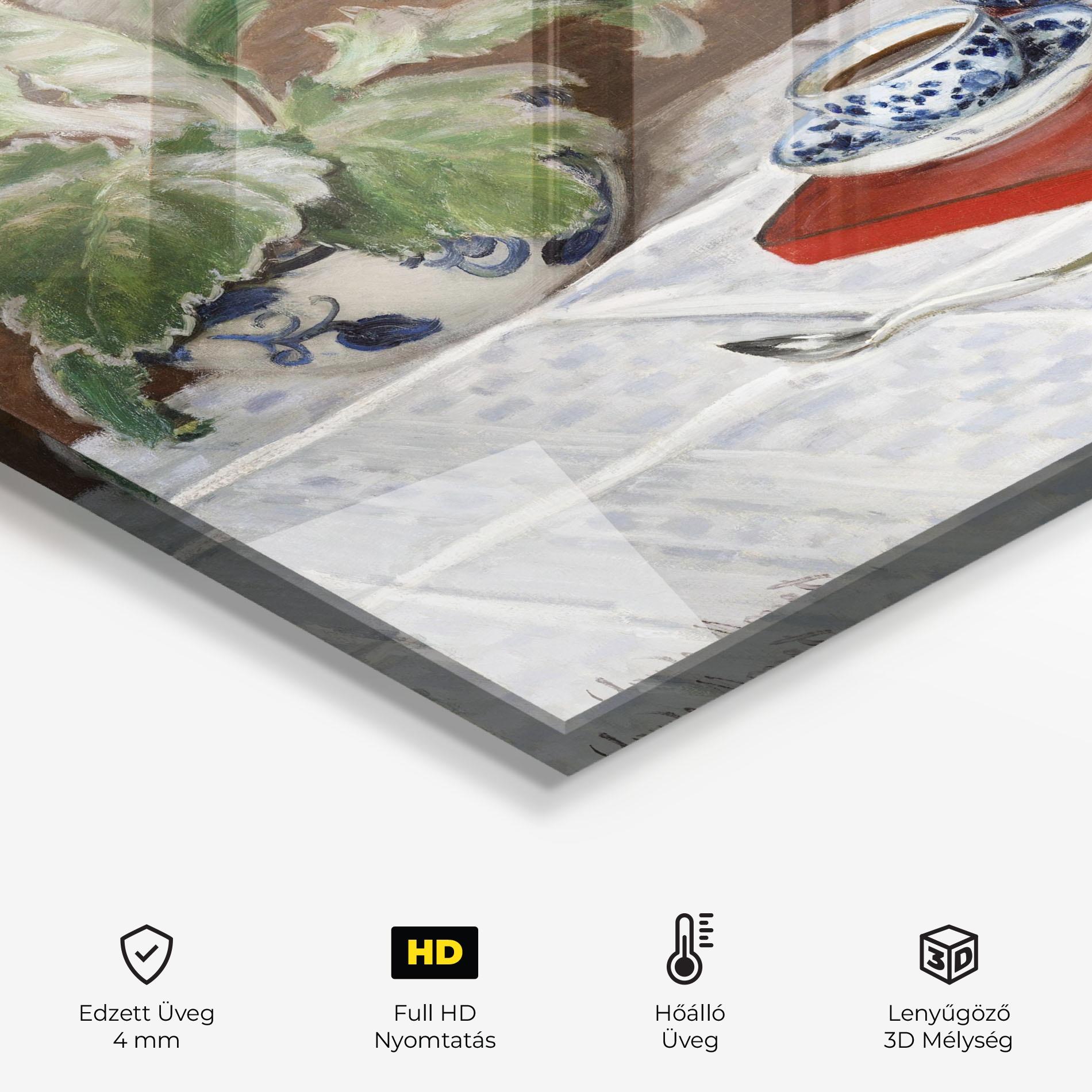 Konyhai üveg hátfal Tea Service mockup 2