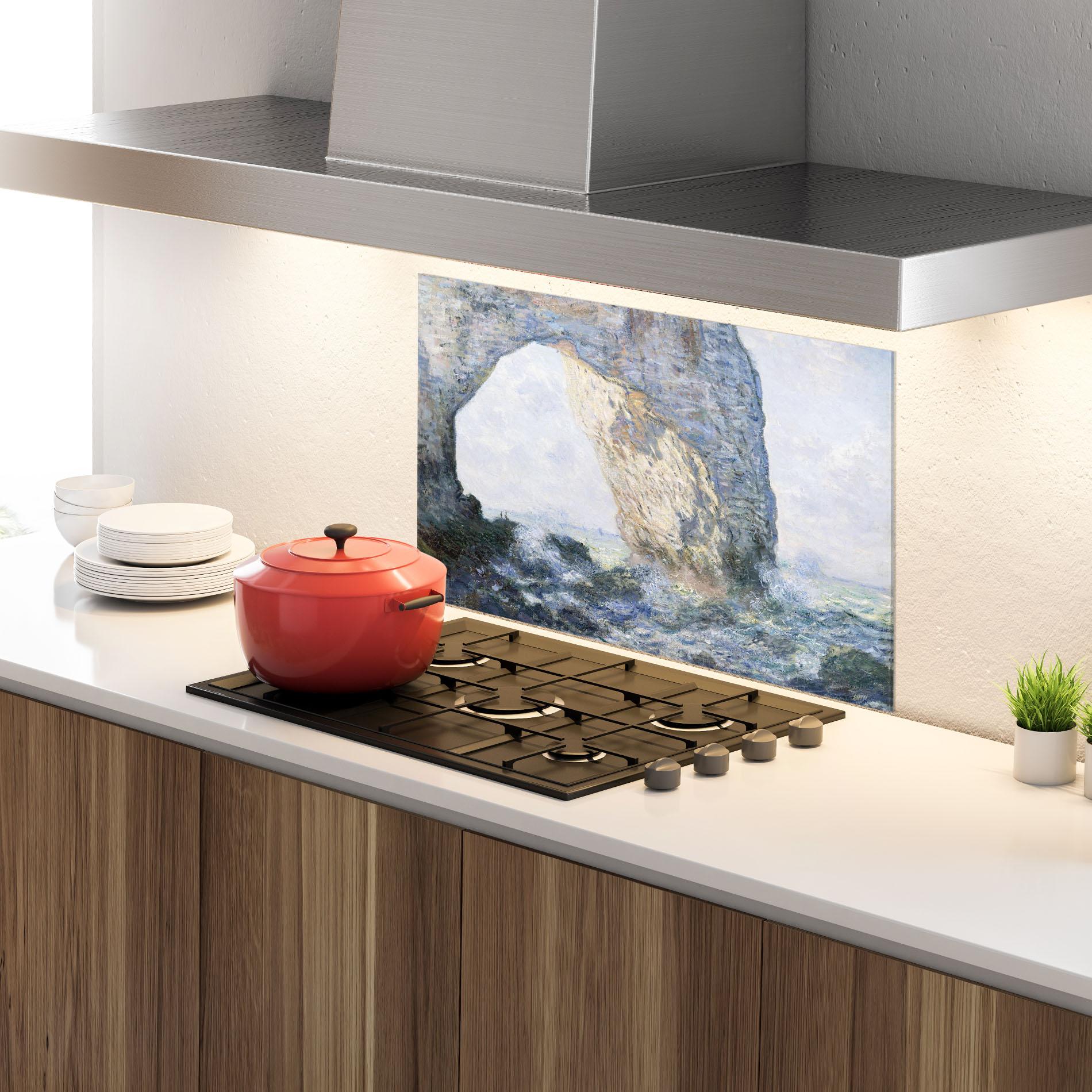 Konyhai üveg hátfal The Manneporte mockup 4