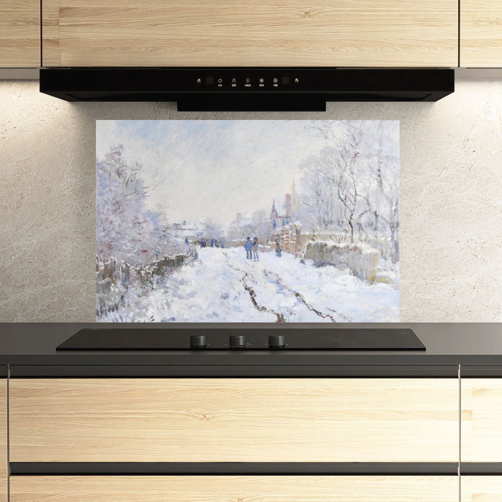 Snow At Argenteuil mockup 3