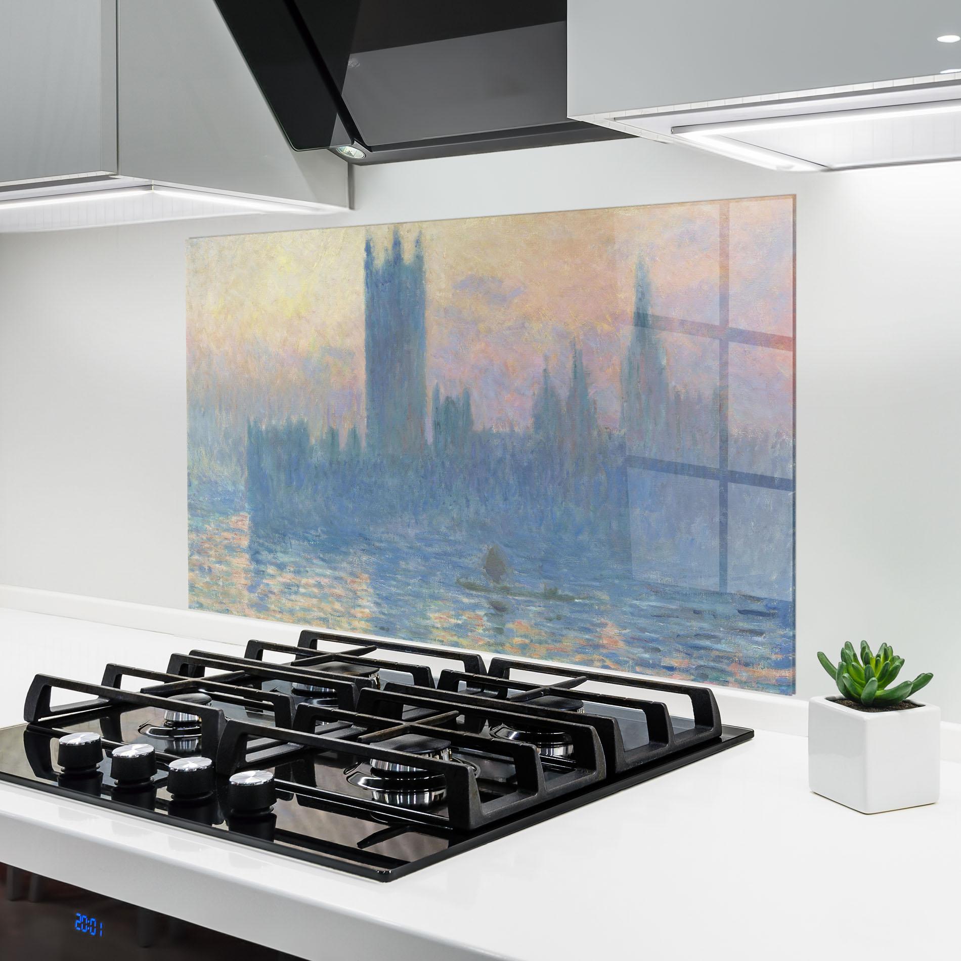 Konyhai üveg hátfal Houses Of Parliament mockup 6