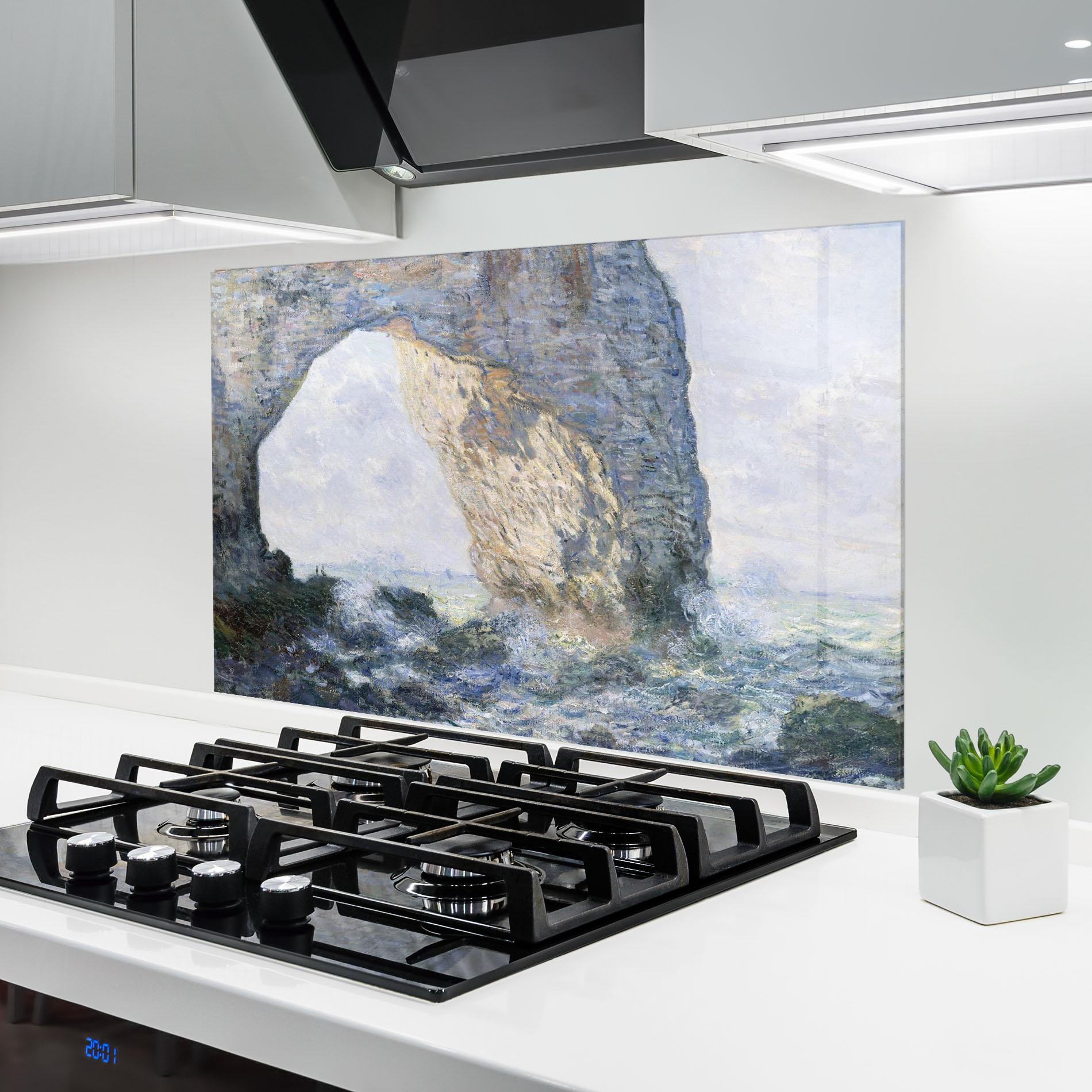 Konyhai üveg hátfal The Manneporte mockup 6