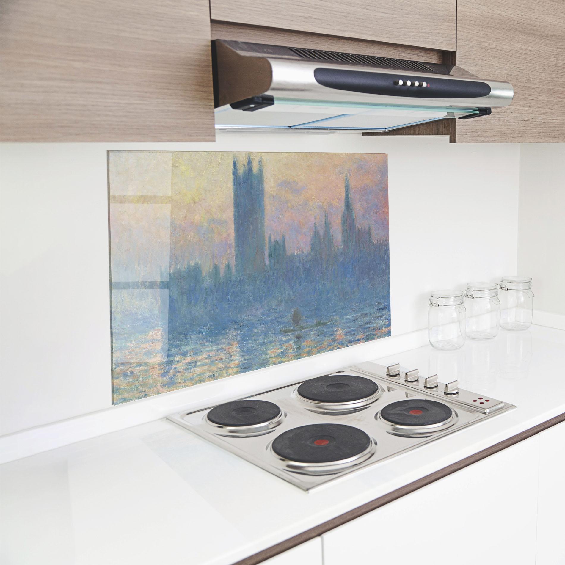 Konyhai üveg hátfal Houses Of Parliament mockup 8
