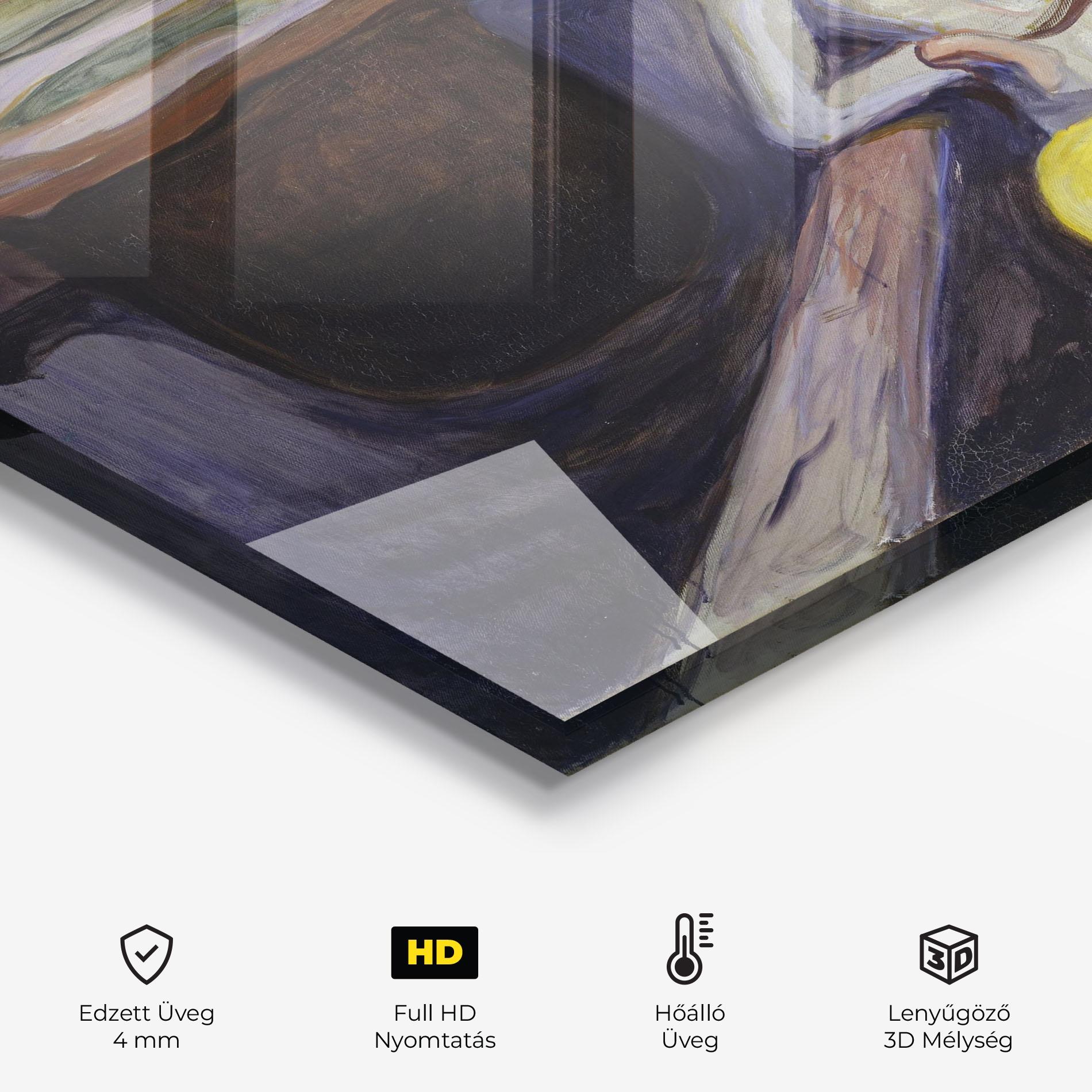 Konyhai üveg hátfal Bridge Girls mockup 2