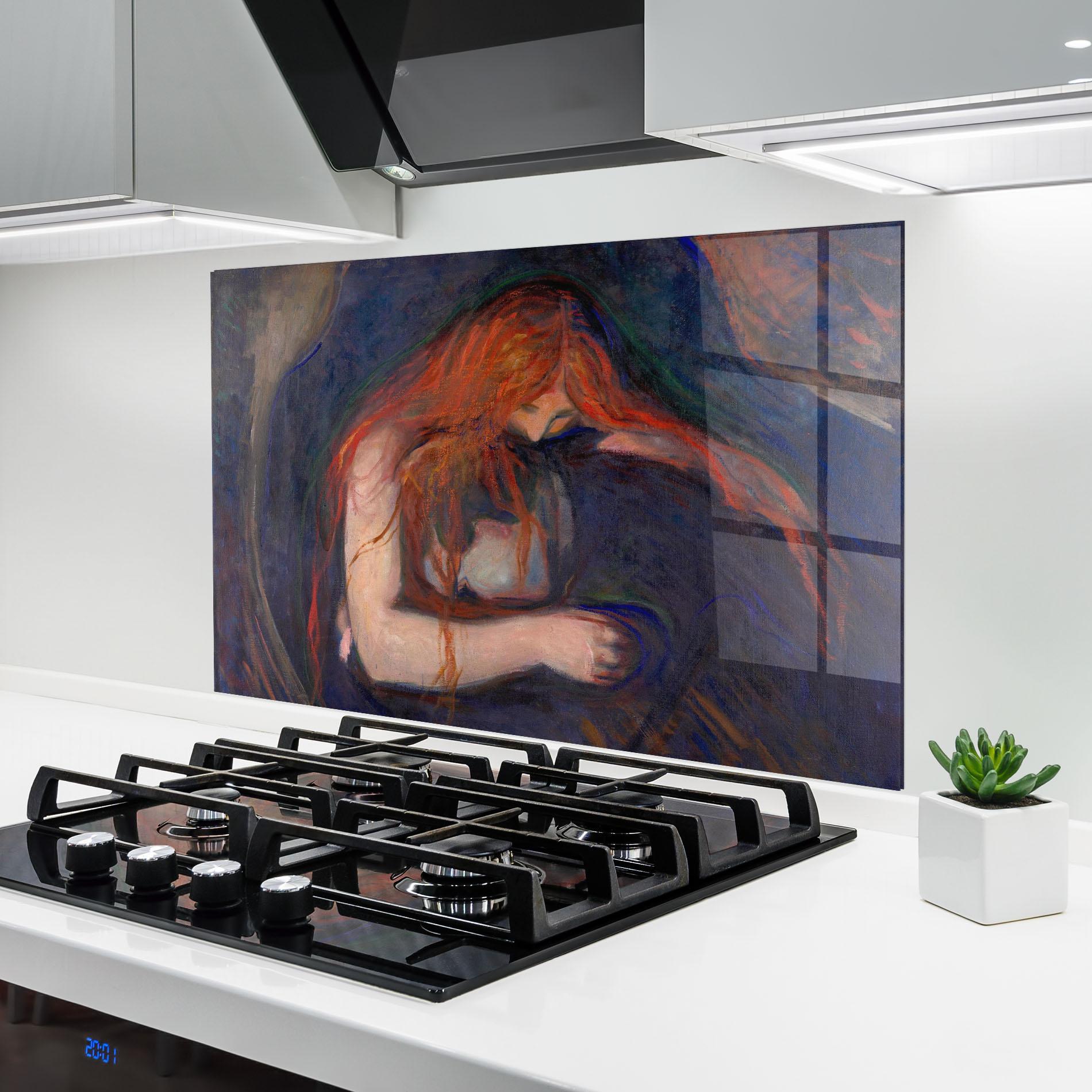 Konyhai üveg hátfal Vampire mockup 6