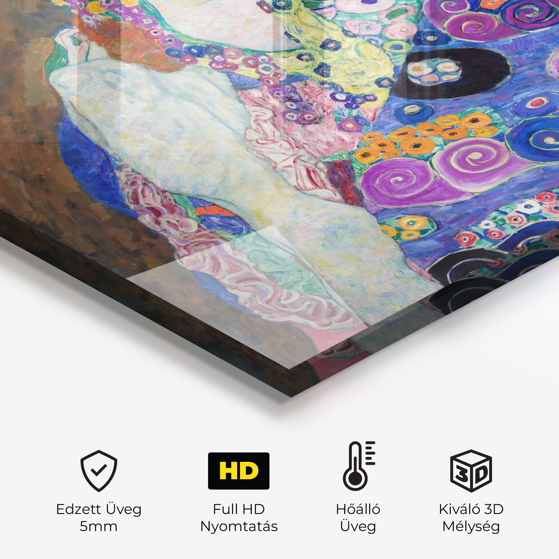 Klimt Die Jungfrau mockup 2