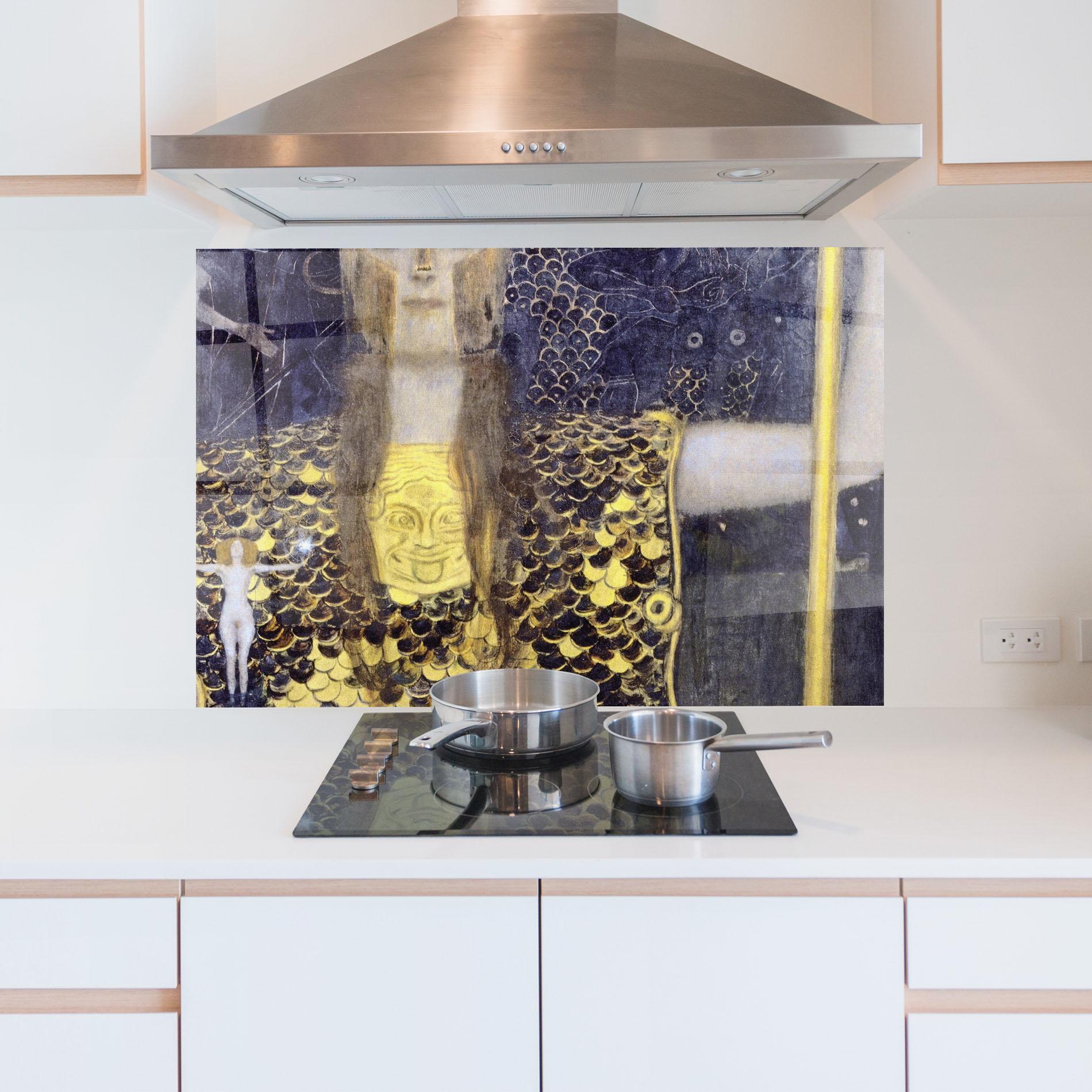 Konyhai üveg hátfal Pallas Athena mockup 5