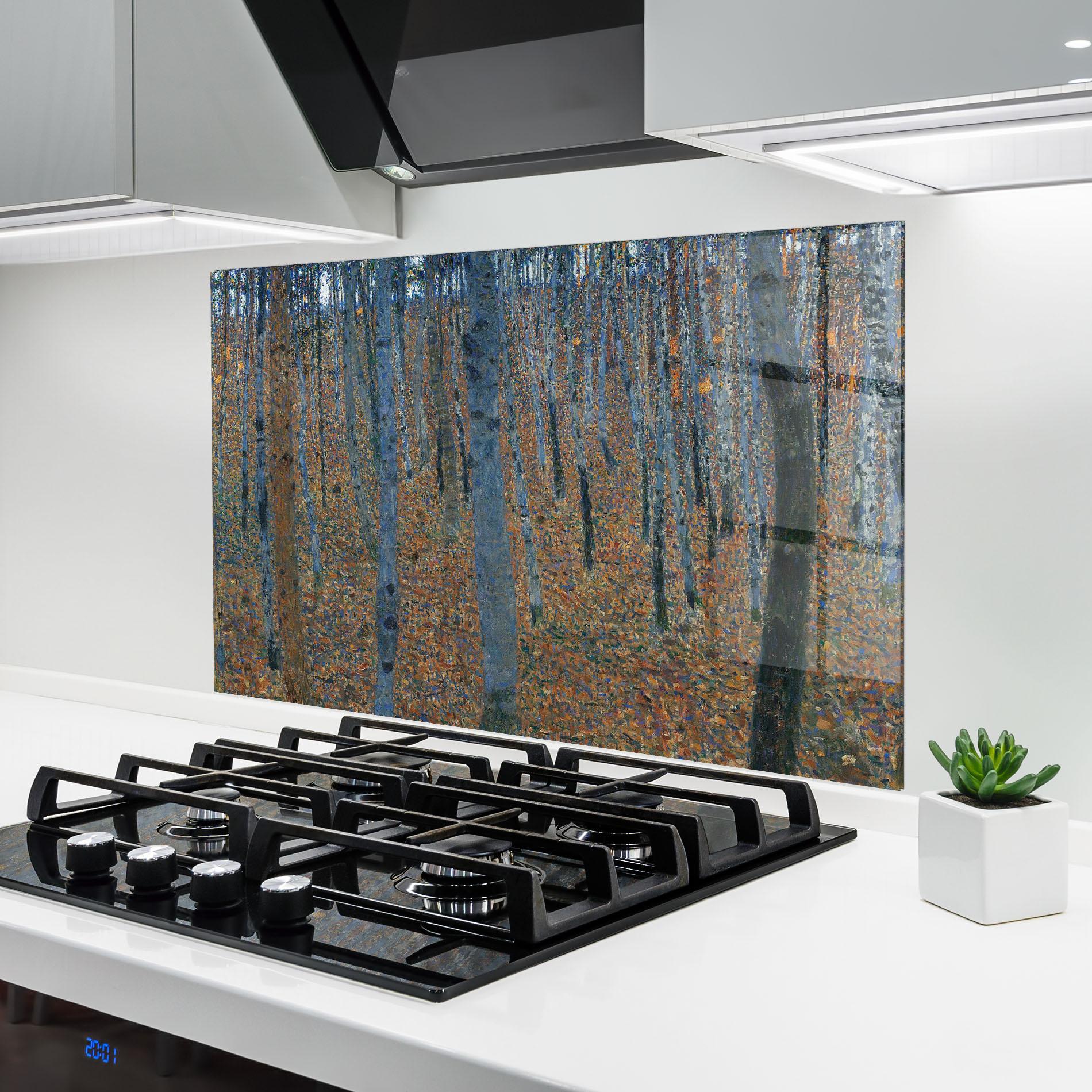 Konyhai üveg hátfal Beech Grove mockup 6