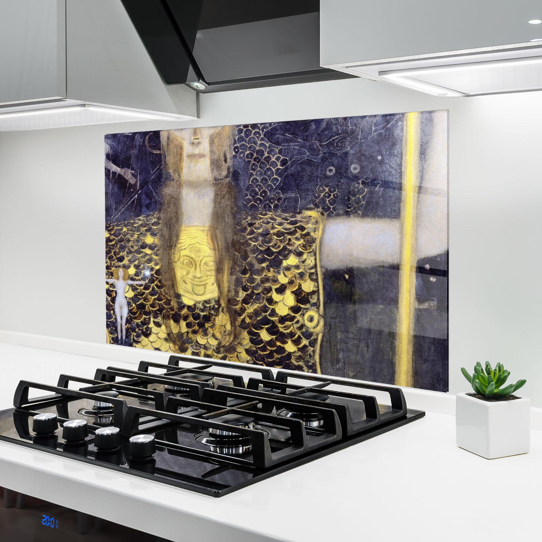 Konyhai üveg hátfal Pallas Athena mockup 6