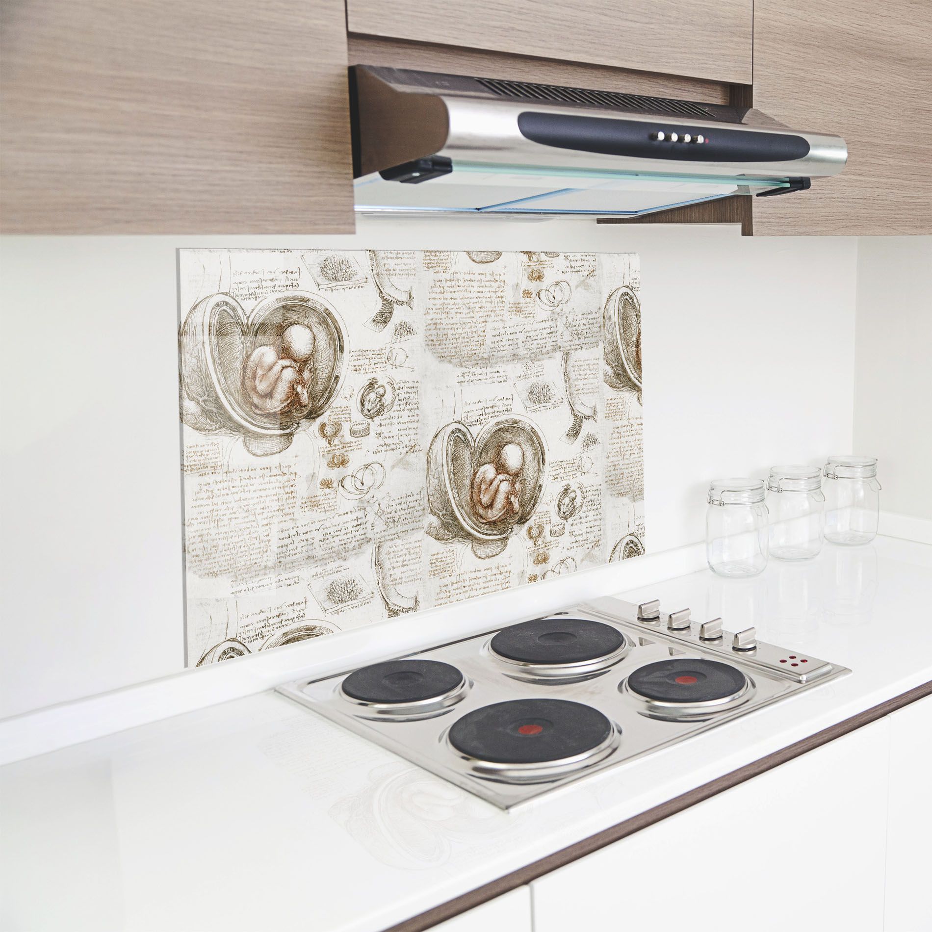 Leonardo Studies Of The Foetus mockup 8