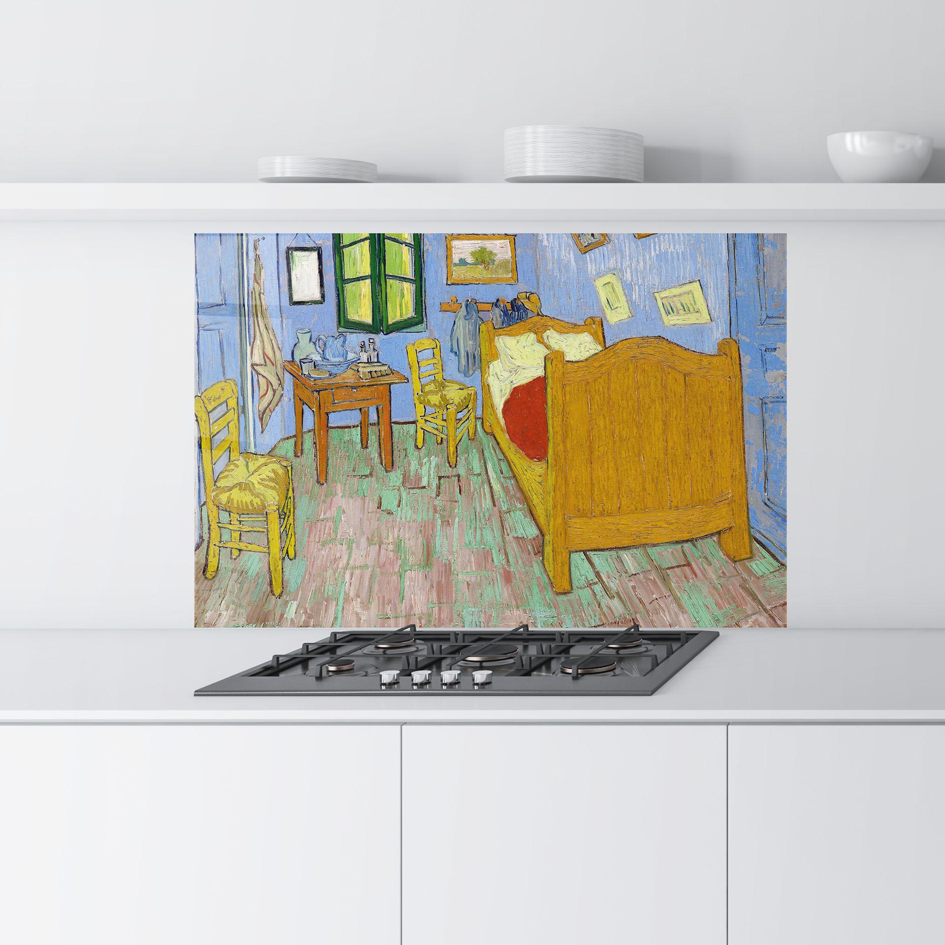 Konyhai üveg hátfal The Bedroom mockup 9