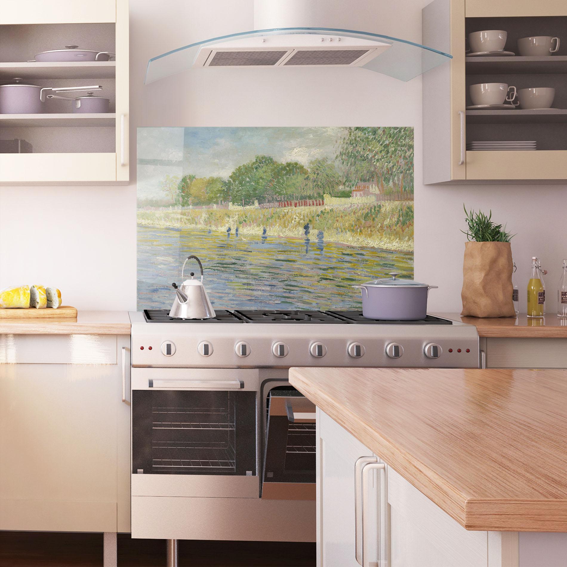 Konyhai üveg hátfal Oever Van De Seine mockup 1