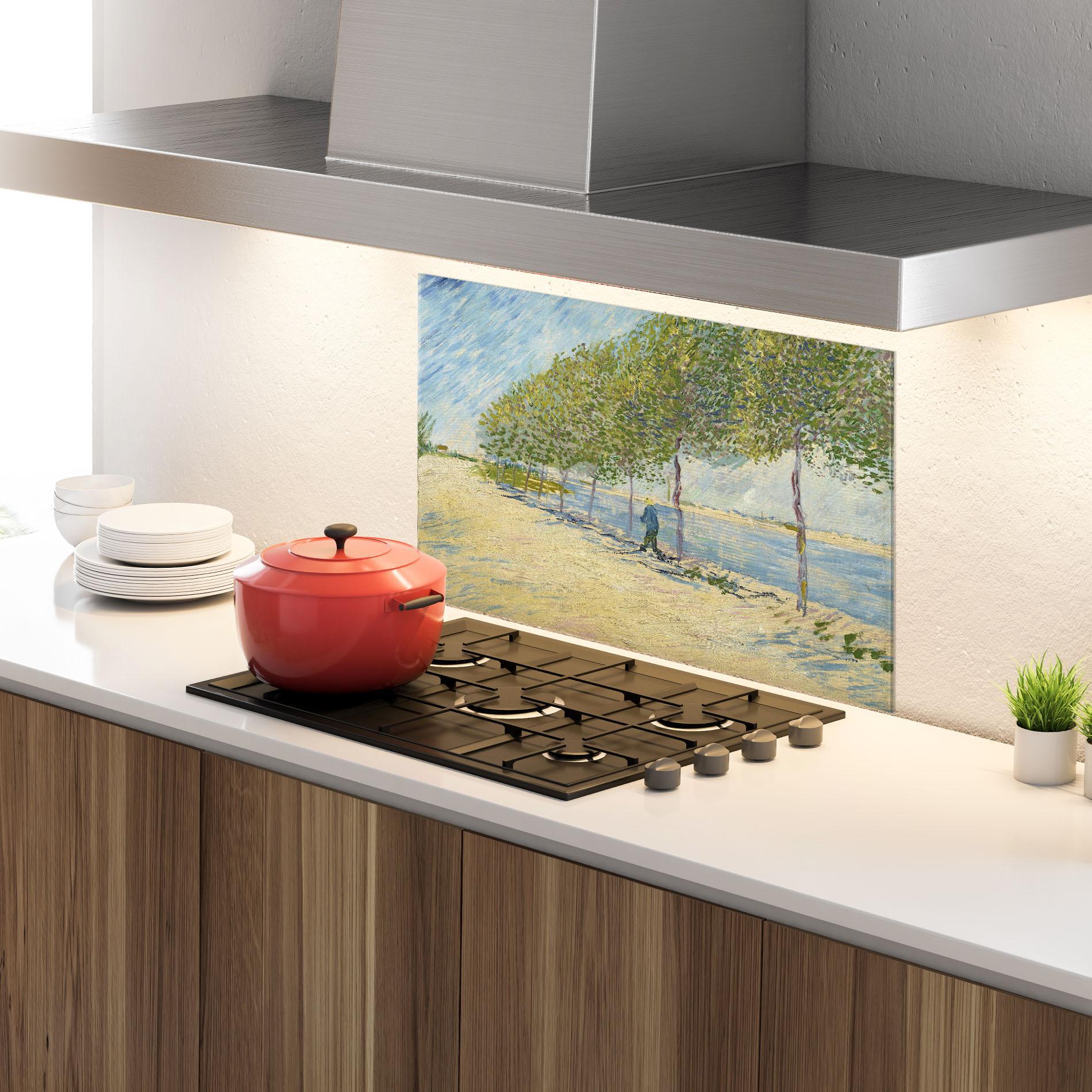 Konyhai üveg hátfal Langs De Seine mockup 4