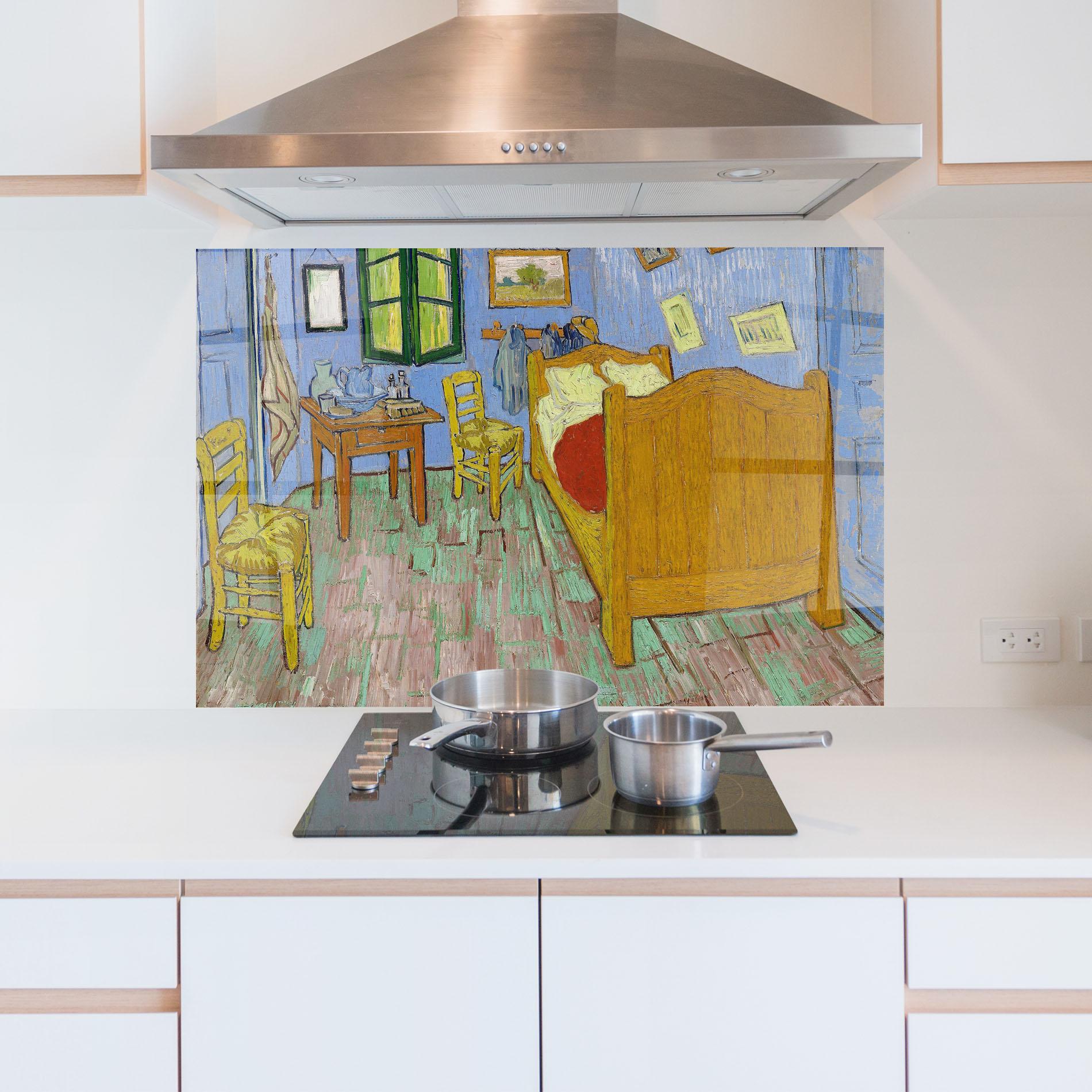 Konyhai üveg hátfal The Bedroom mockup 5