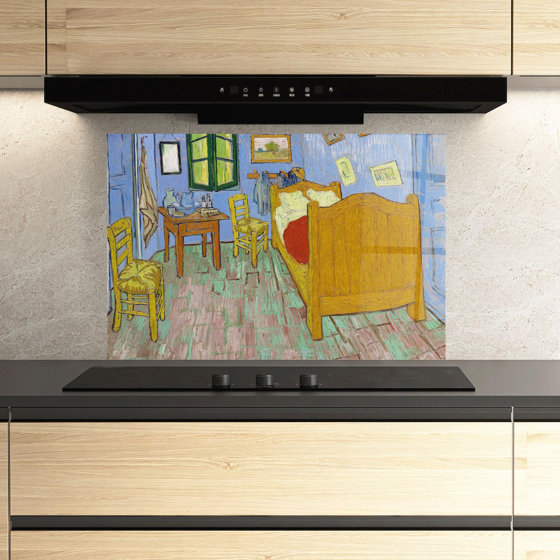 Konyhai üveg hátfal The Bedroom mockup 3