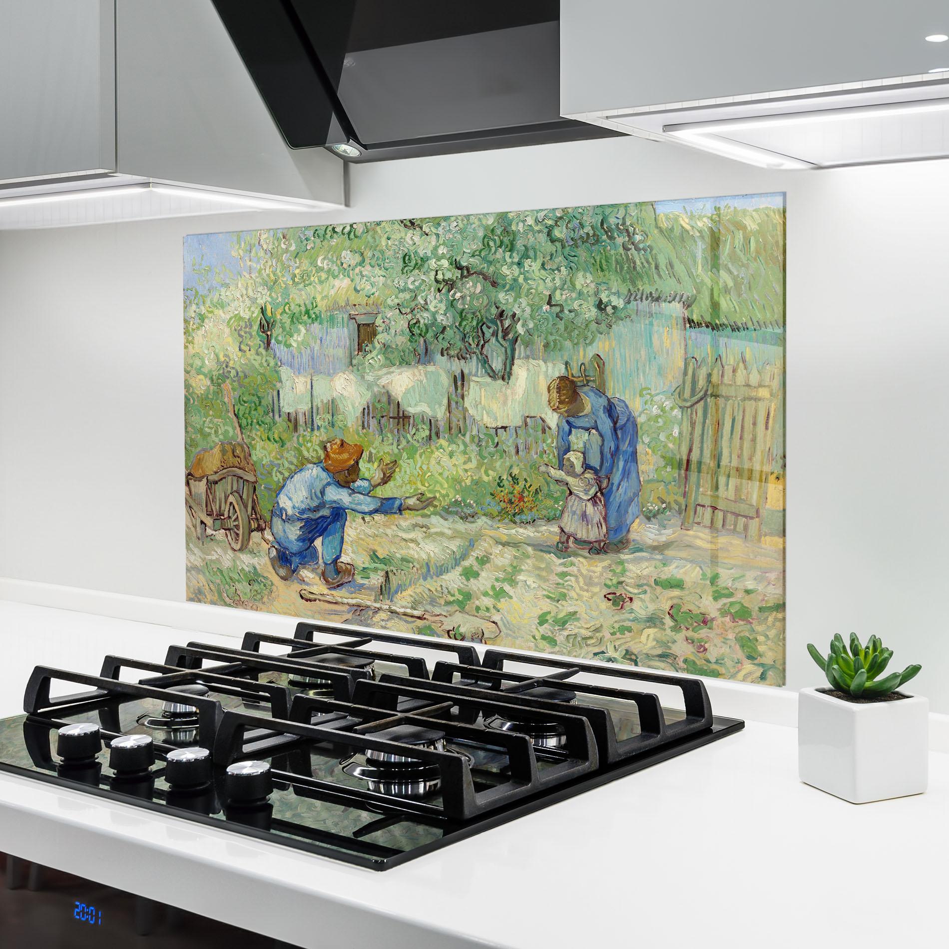 Konyhai üveg hátfal First Steps mockup 6