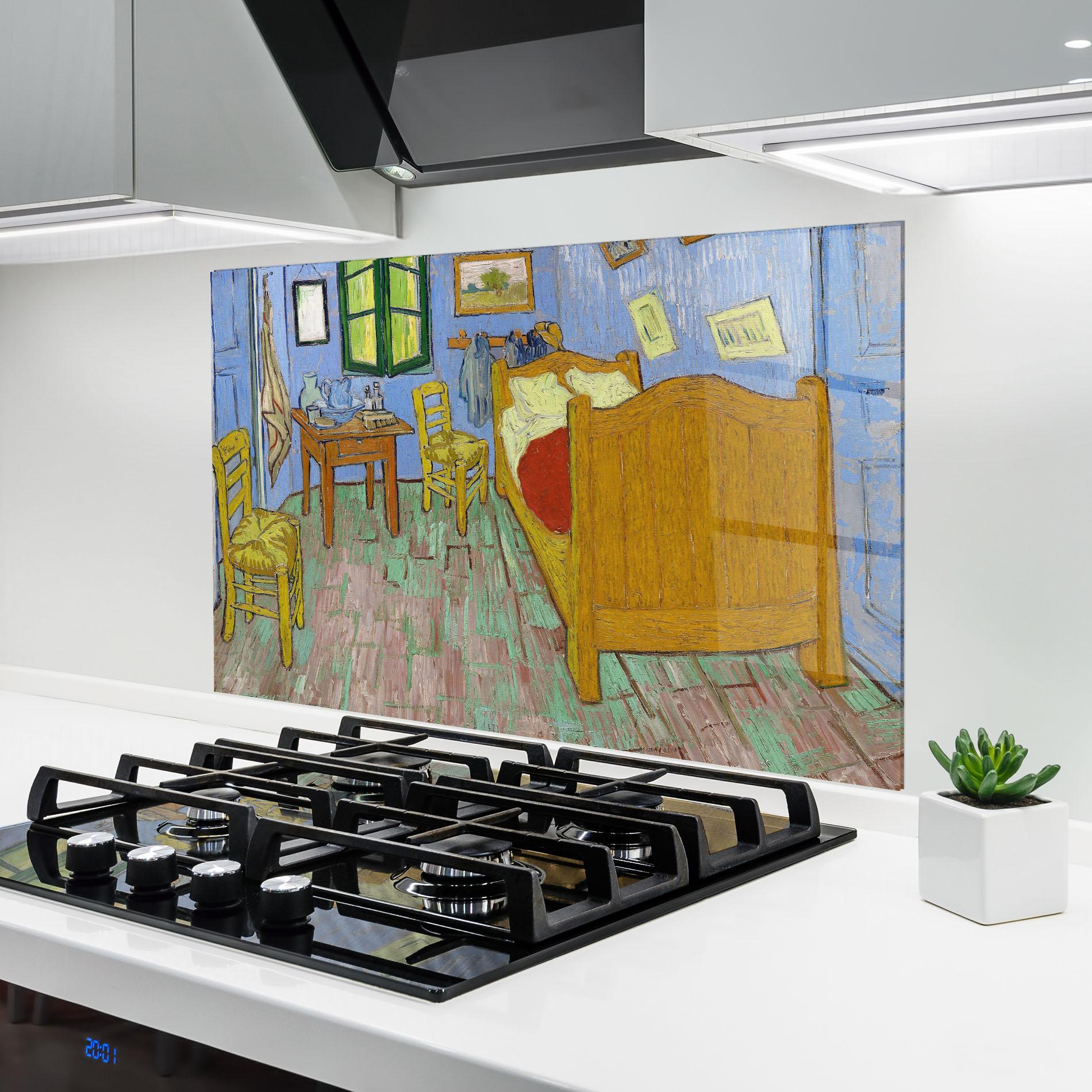 Konyhai üveg hátfal The Bedroom mockup 6