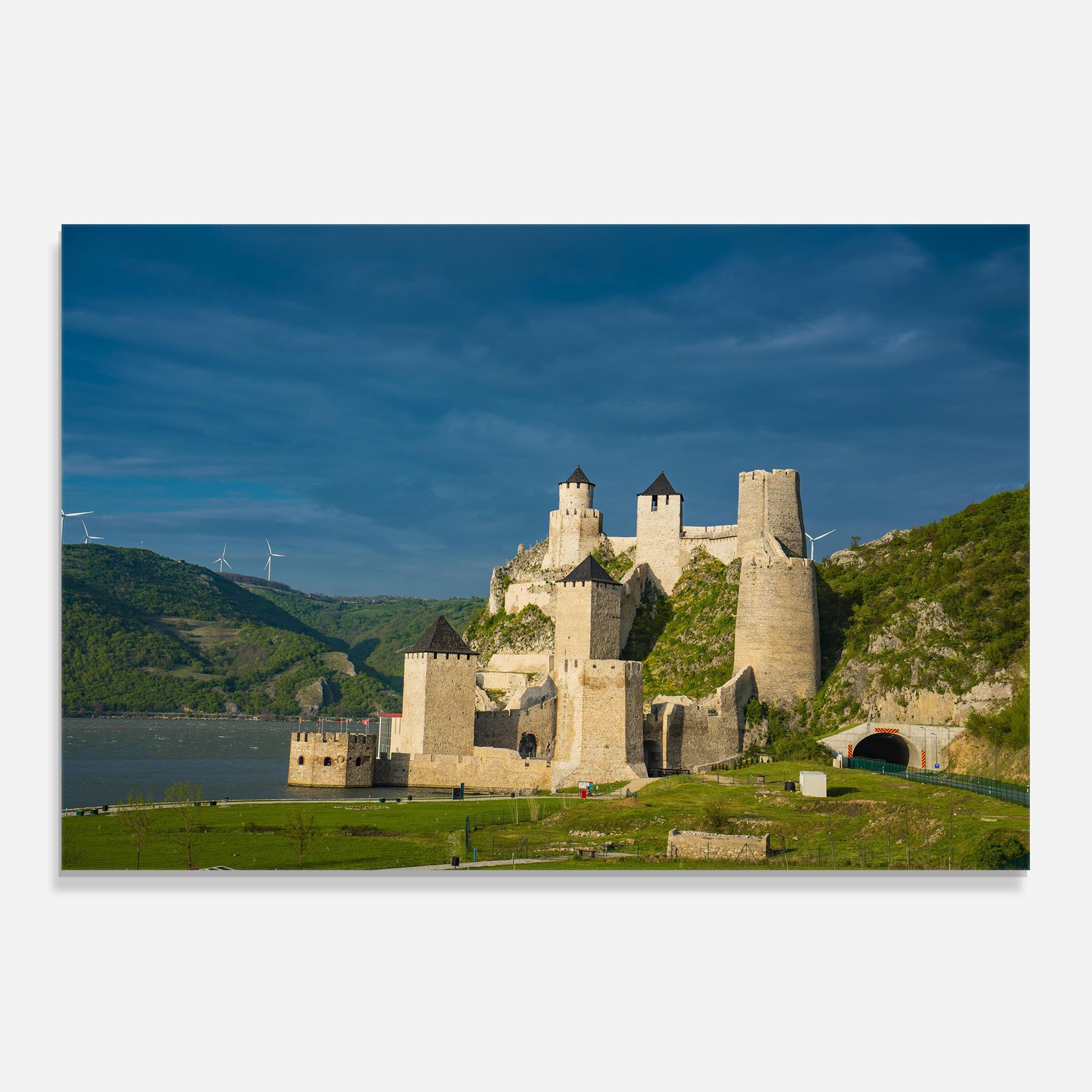 Medieval Golubac Serbia mockup 0