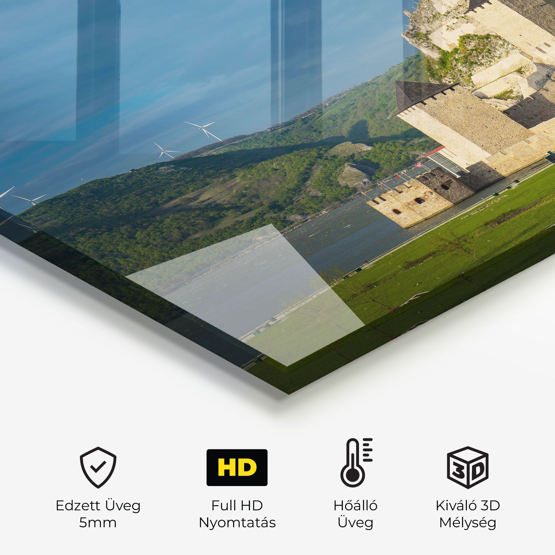 Medieval Golubac Serbia mockup 2