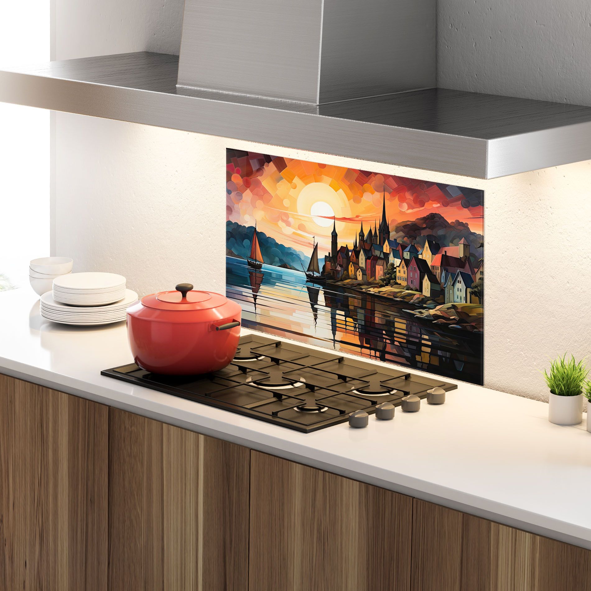 Castle Painting mockup 4