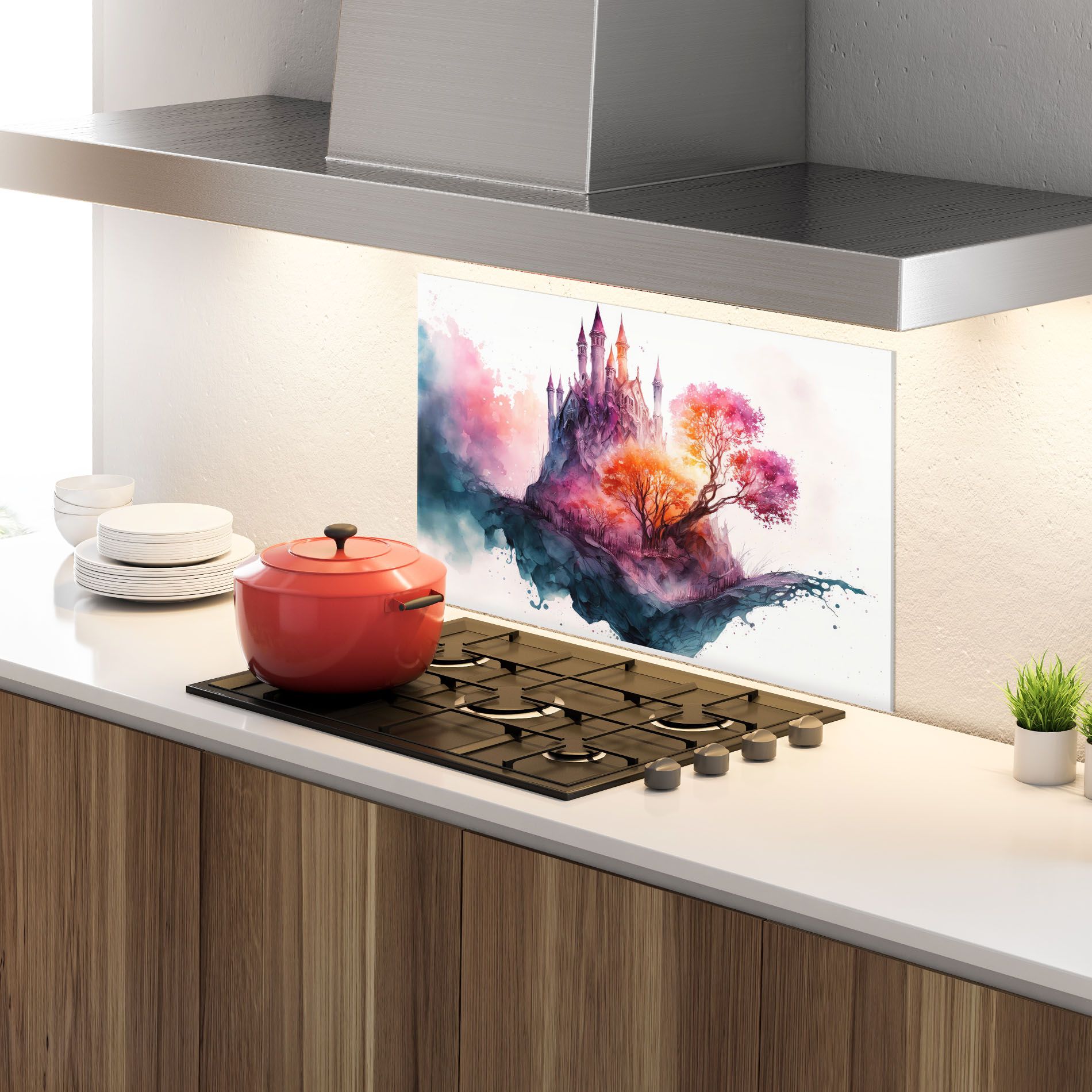 Colorful Castle mockup 4