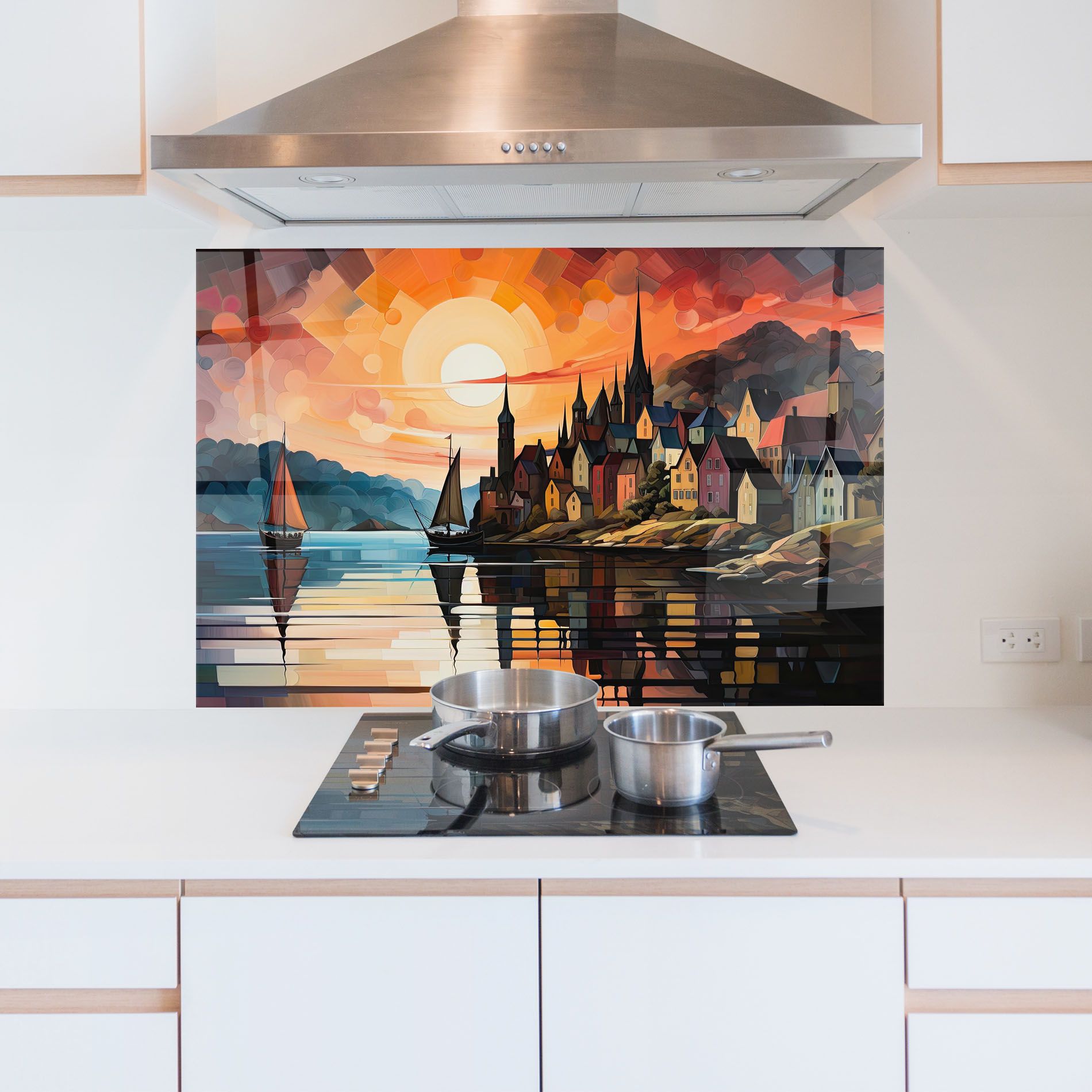 Castle Painting mockup 5