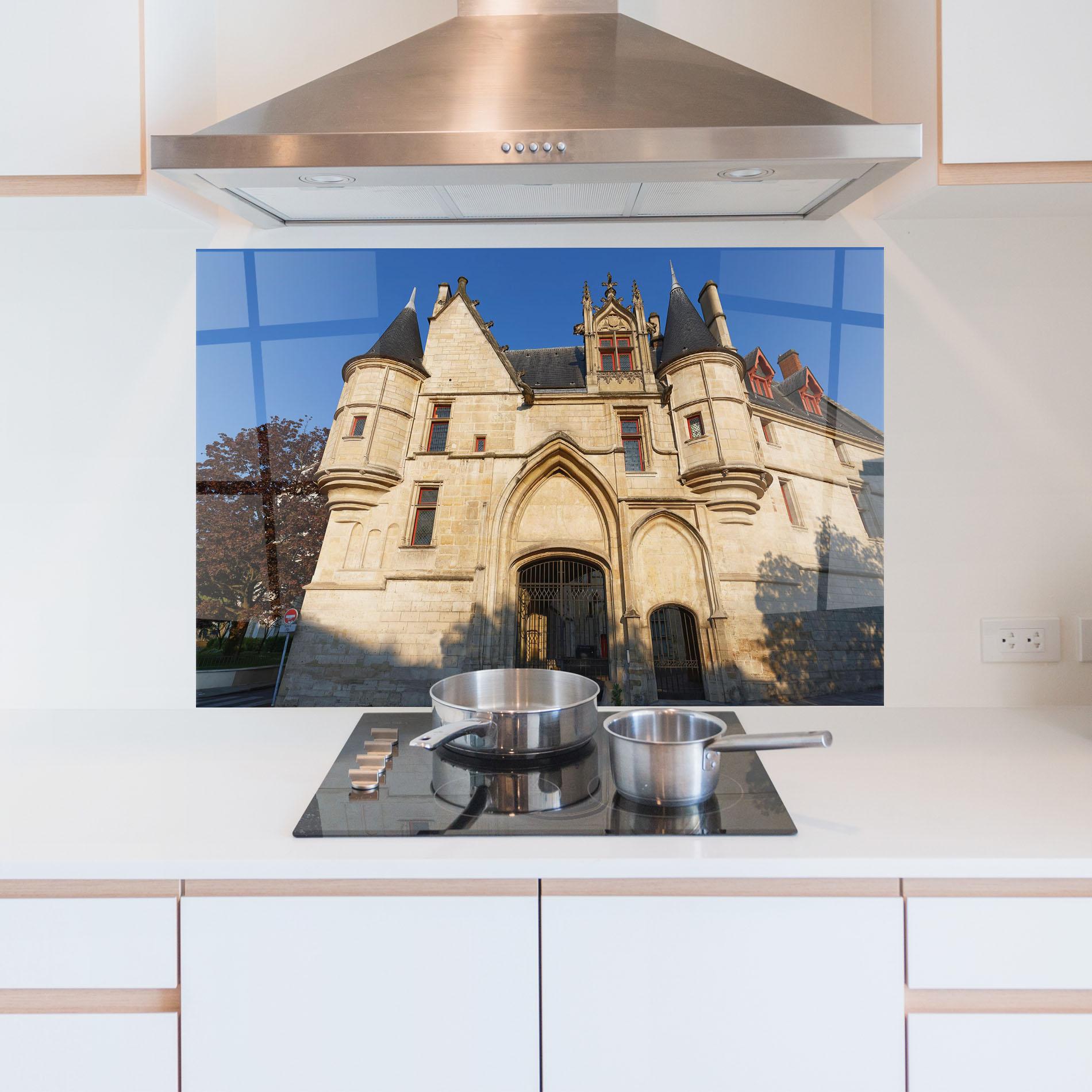 Konyhai üveg hátfal Fortress France mockup 5