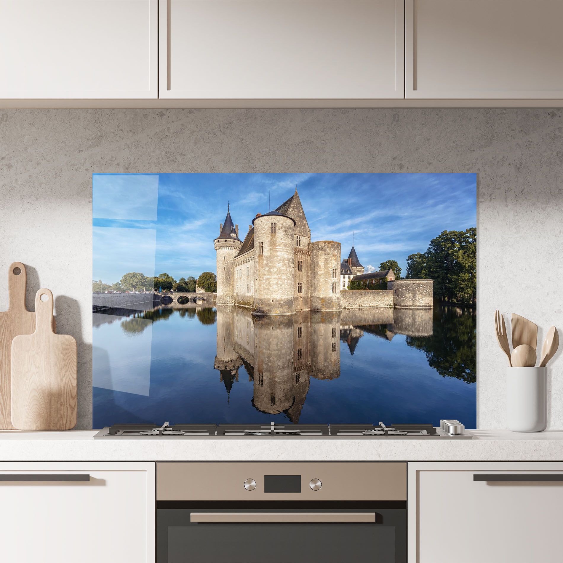 Castle Chateau De Sullysurloire mockup 7