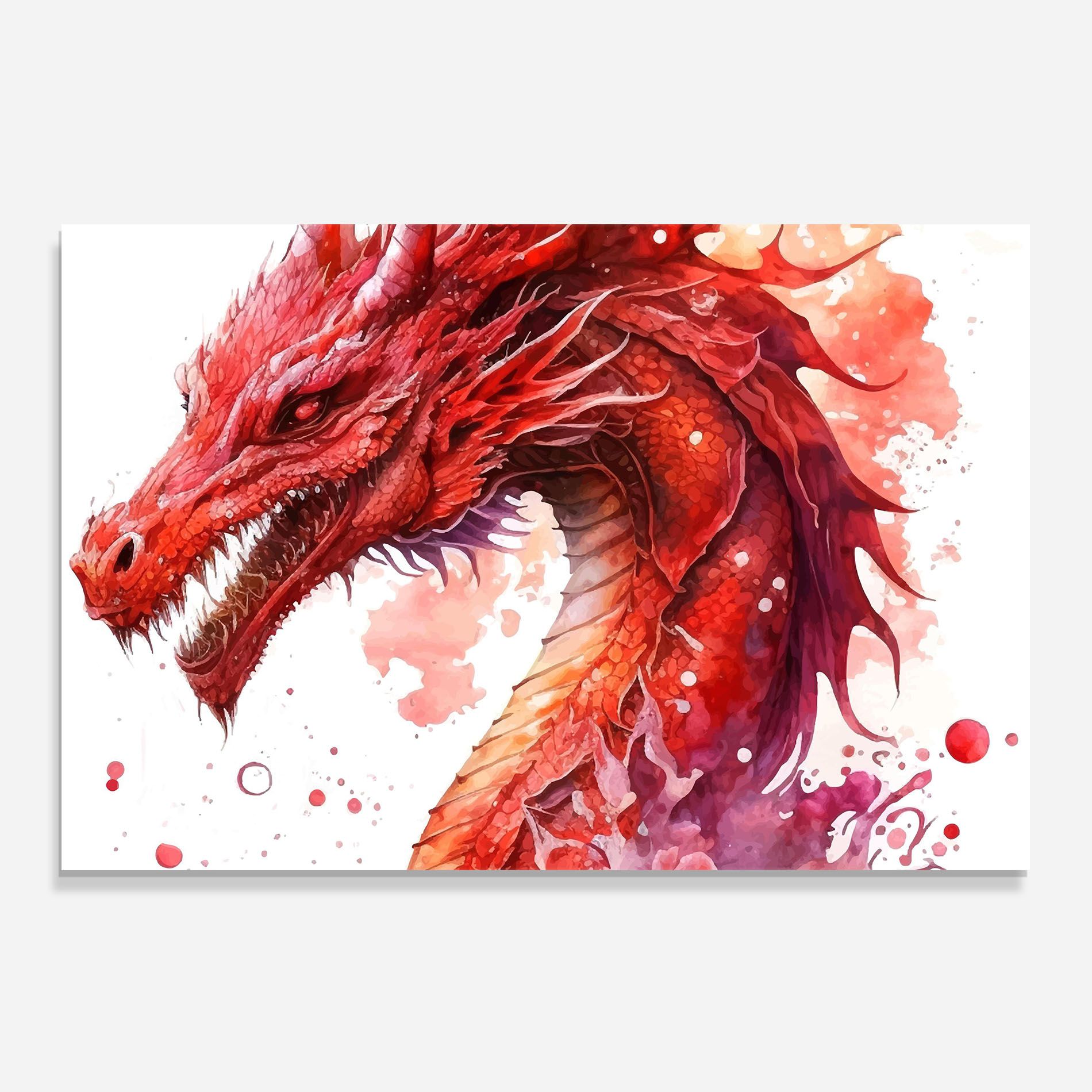 Red Dragon Art mockup 0