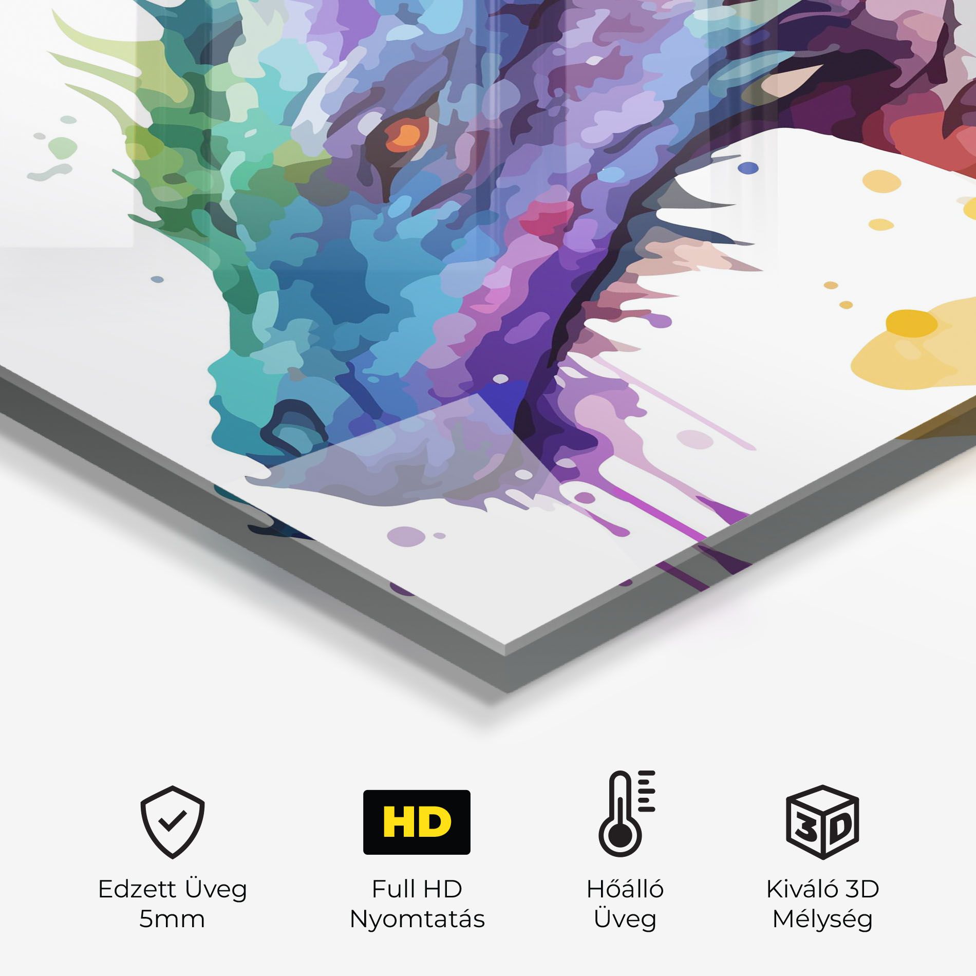 Colourful Dragon mockup 2