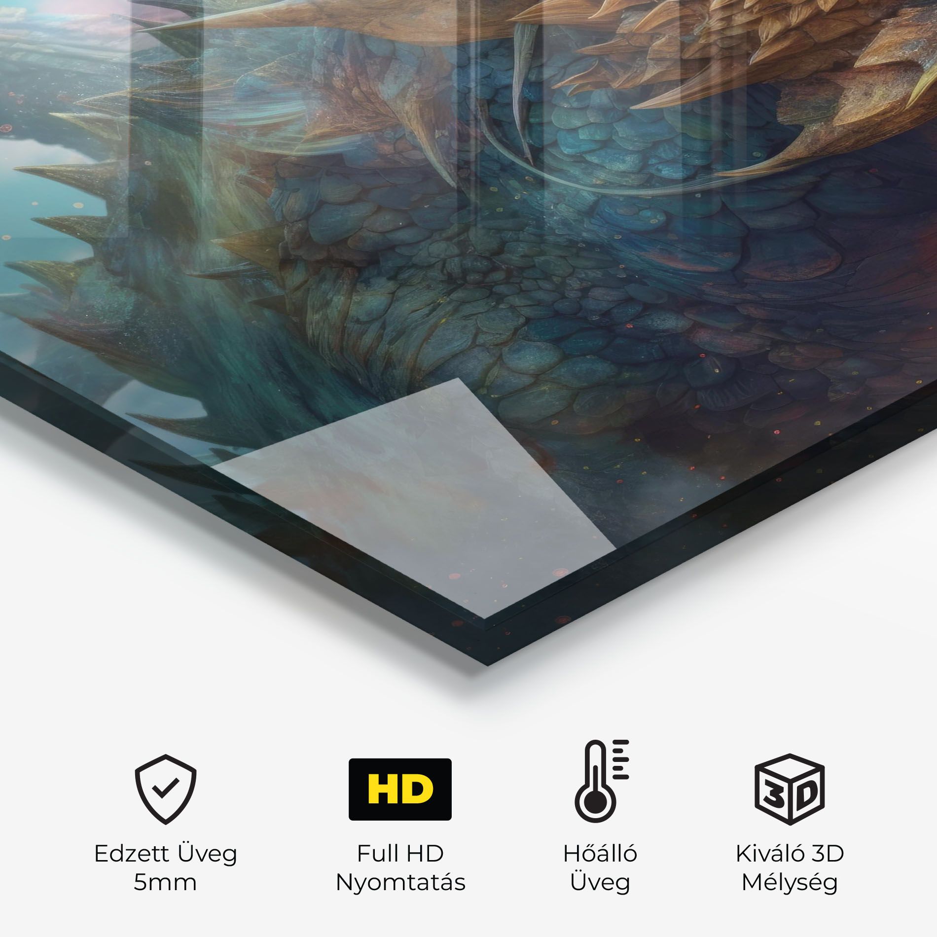 Pretty Blue Dragon mockup 2